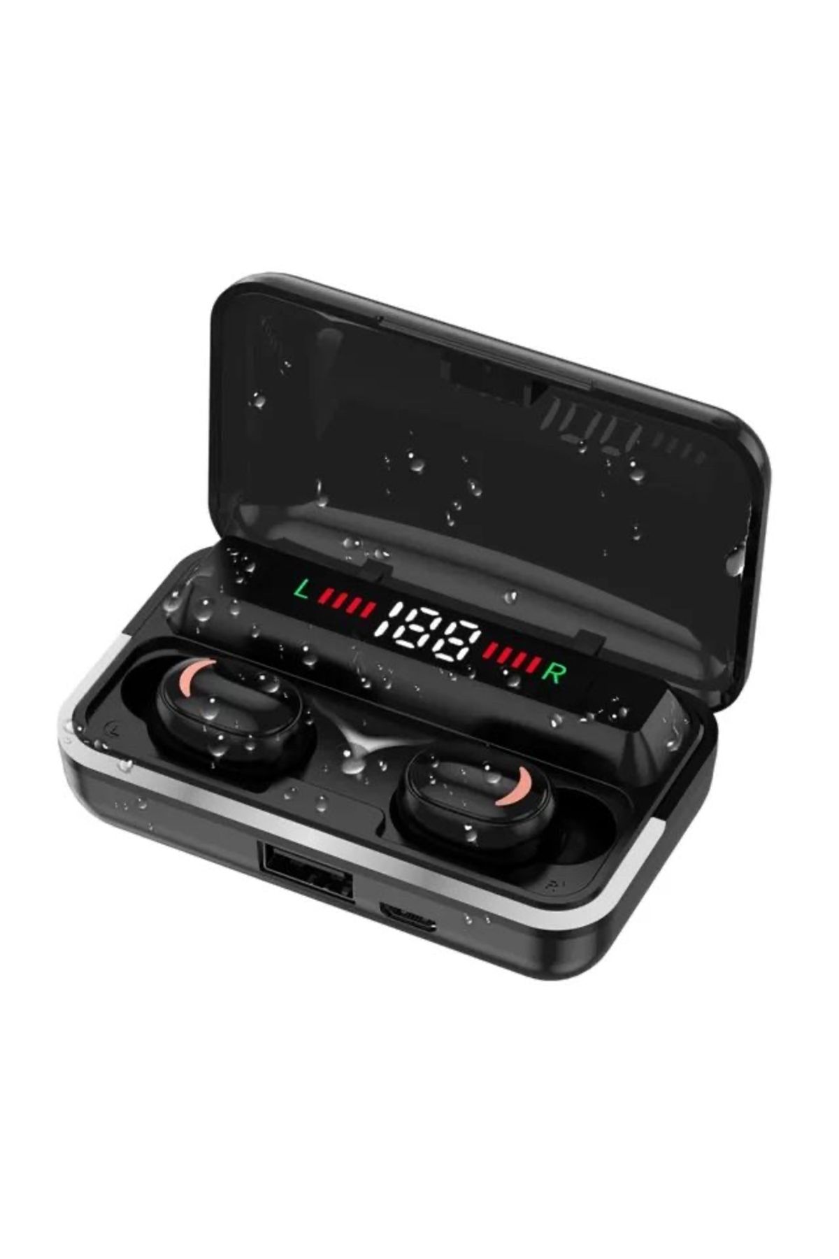 UCUZTEKNO Kablosuz Kulak Içi Tws Bluetooth Kulaklık Dijital Şarj Göstergeli