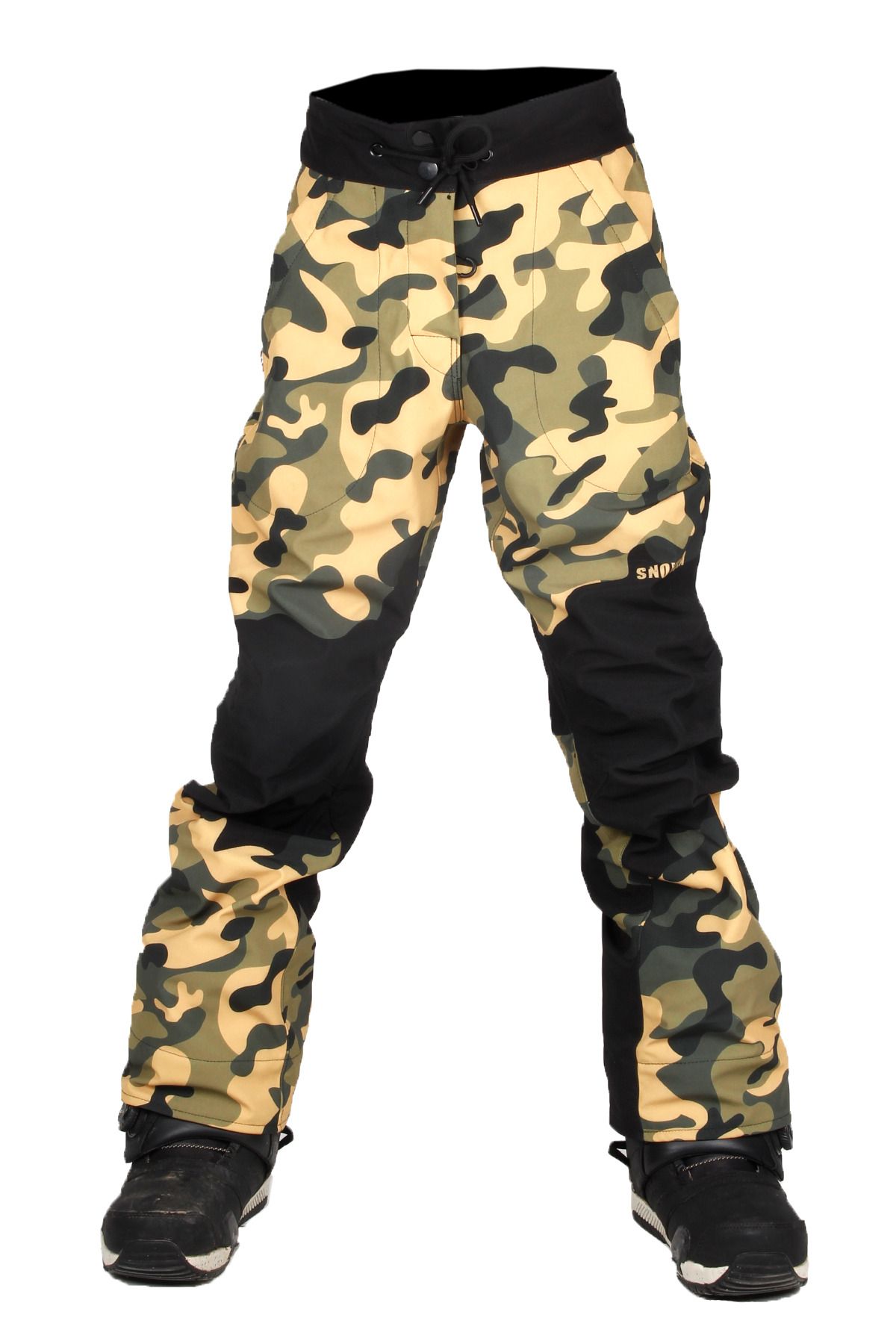 SNOWSEA Camouflage Kayak Pantolonu, Erkek Kar Montu-