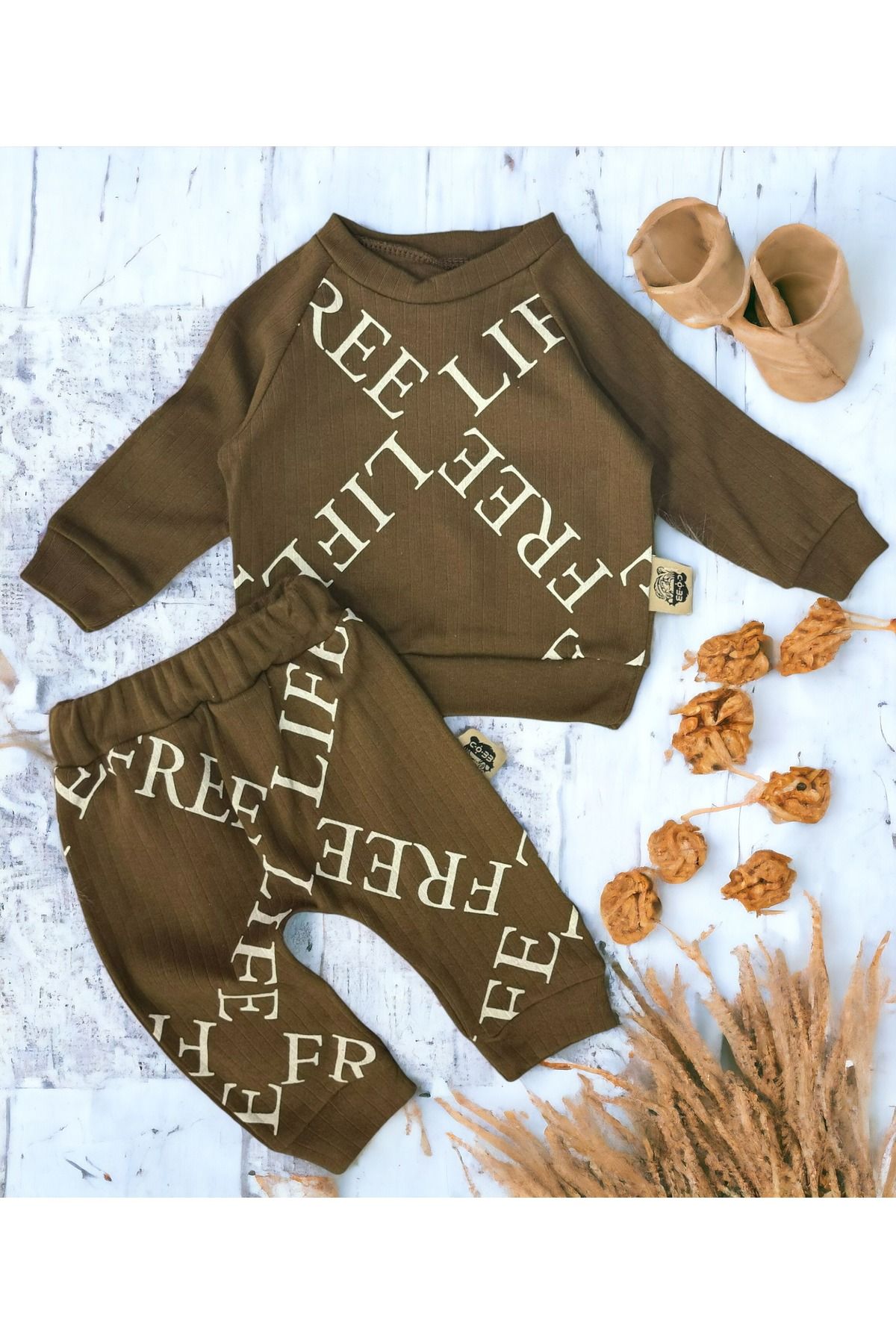 VOY K DS Baby Set Slim fit Trendyol