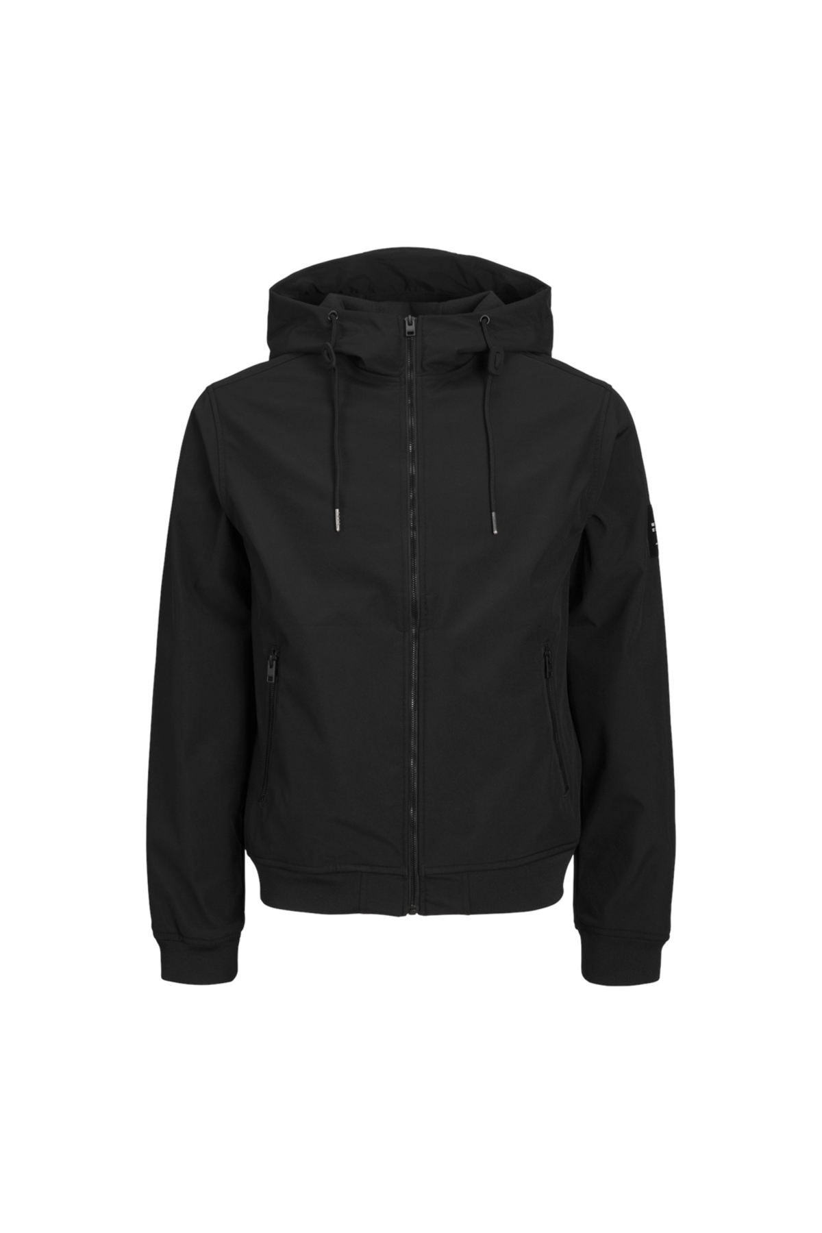 کت جک اند جونز مردانه چرم مصنوعی مشکی  راسته Regular/رگولار    بیسیک  | Jack & Jones 12236331_Siyah TR - تصویر 2