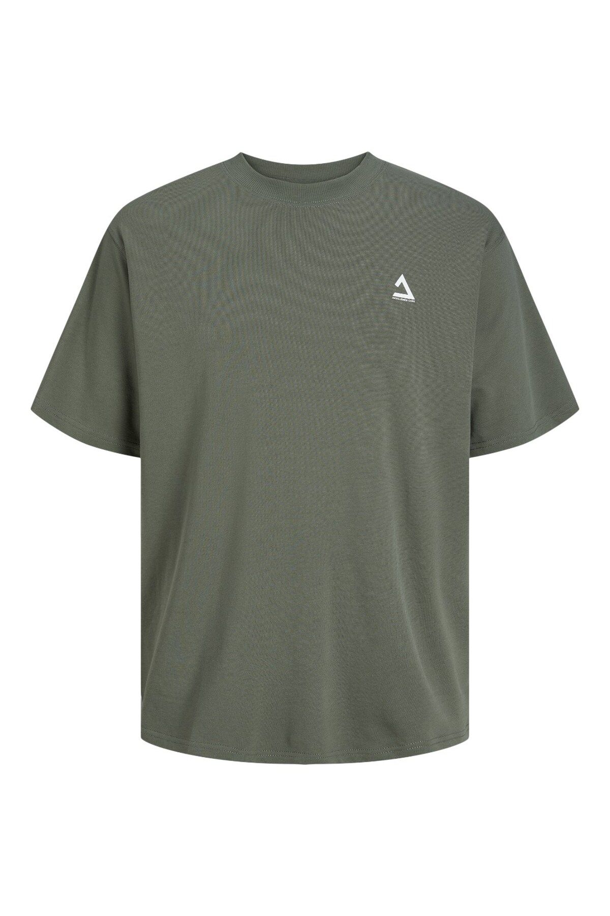 Jack & Jones تی شرت مردانه سبز سایز بزرگ جک اند جونز یقه کروی 12257373
