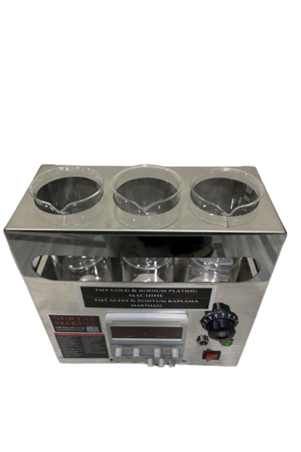 Nurtaş Kuyumculuk ve Makine Rodaj Makinesi 3 Hazneli