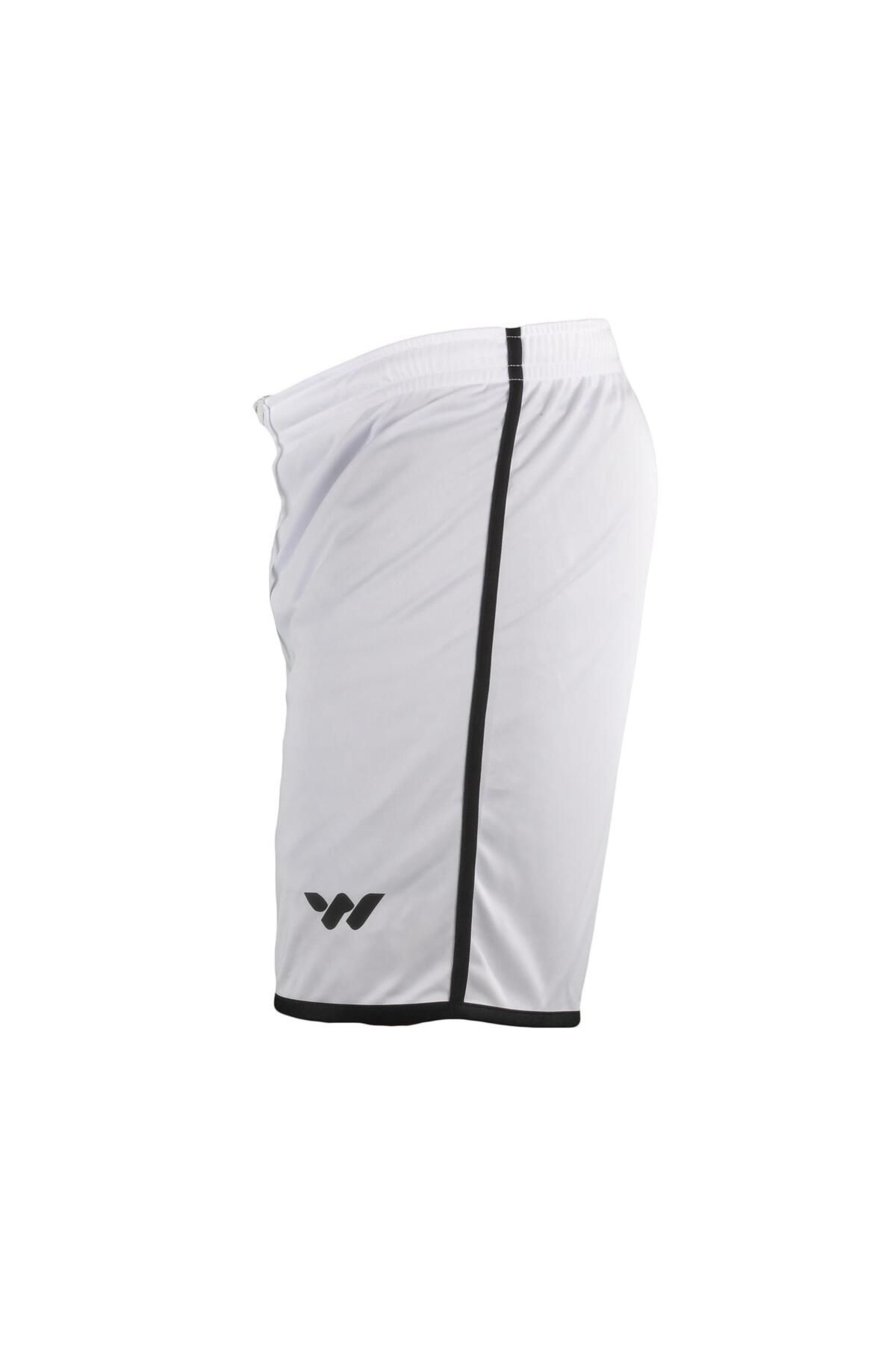 WALKWAY-Pantaloni scurți sport pentru bărbați, alb, negru, poliester 2