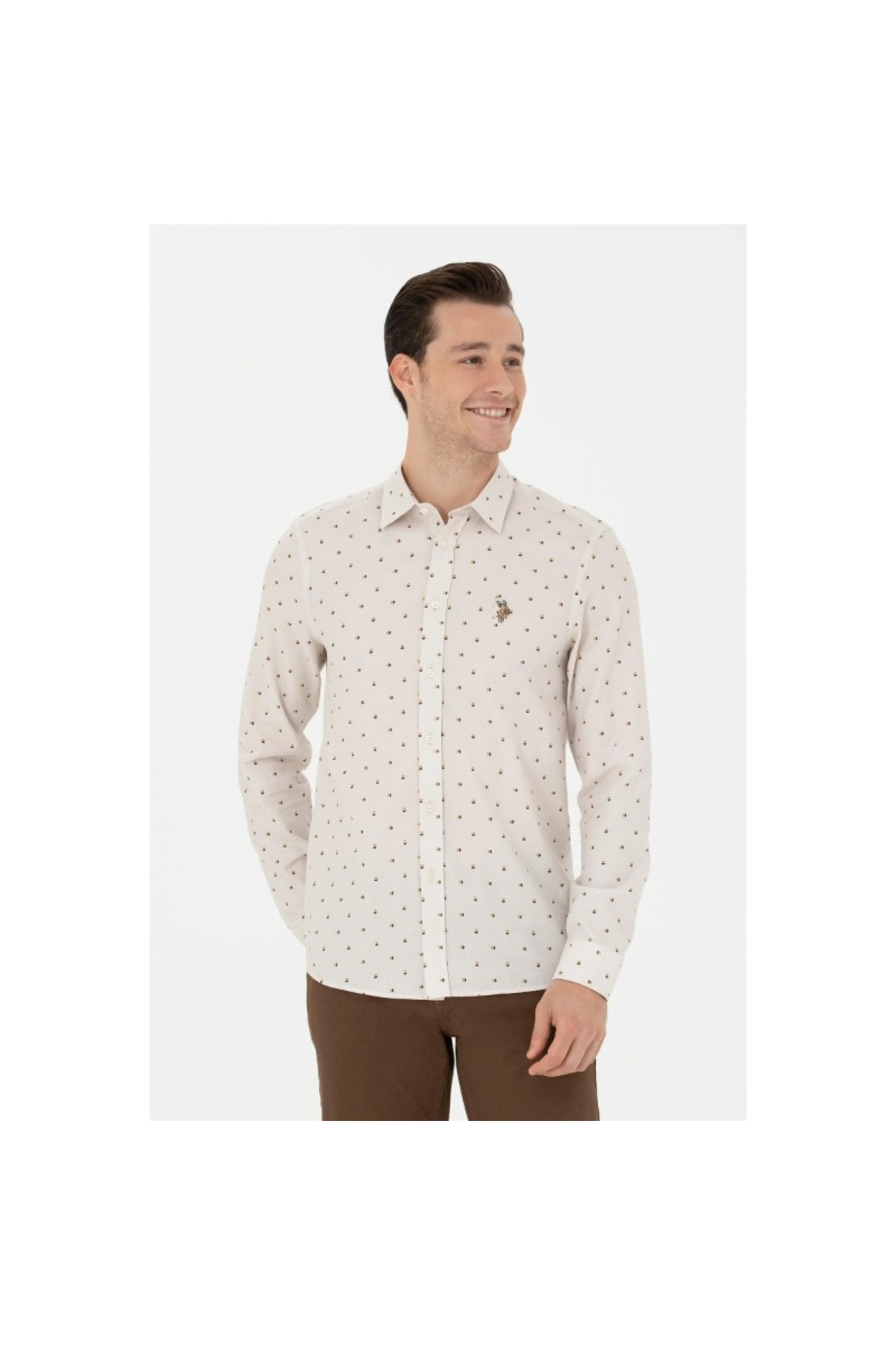 U.S. Polo Assn. Erkek Gömlek — مشکی 1687273