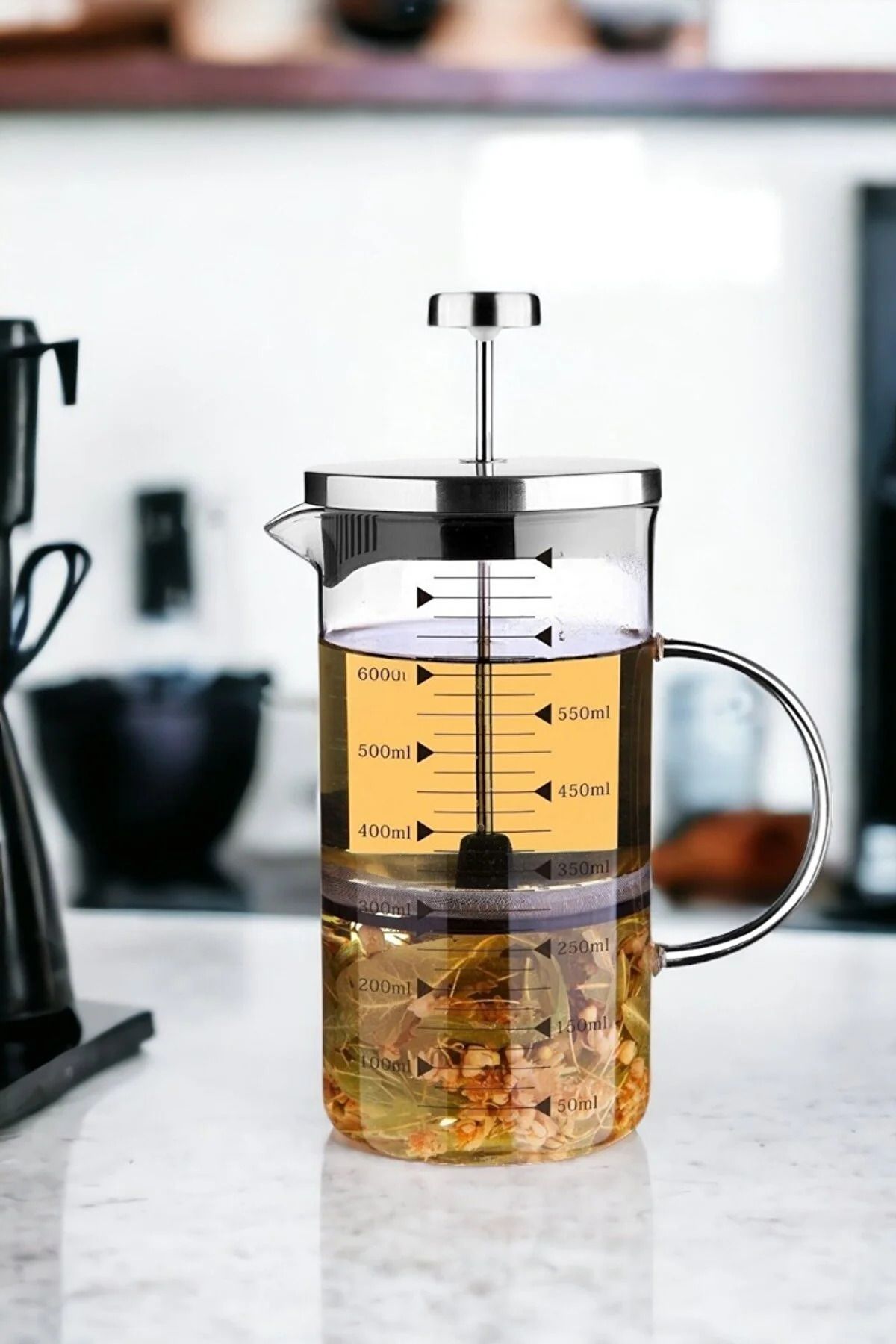 LaGabya French Press Teapot Measuring Cup 3in1 Product