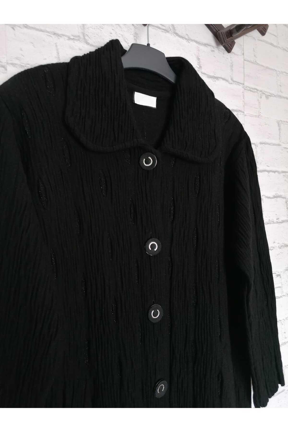 anne moda ankara  Hafif ışıltılı, 1.kalite, orta kalınlıkta, triko, şık , hırka/kap - Görsel 6