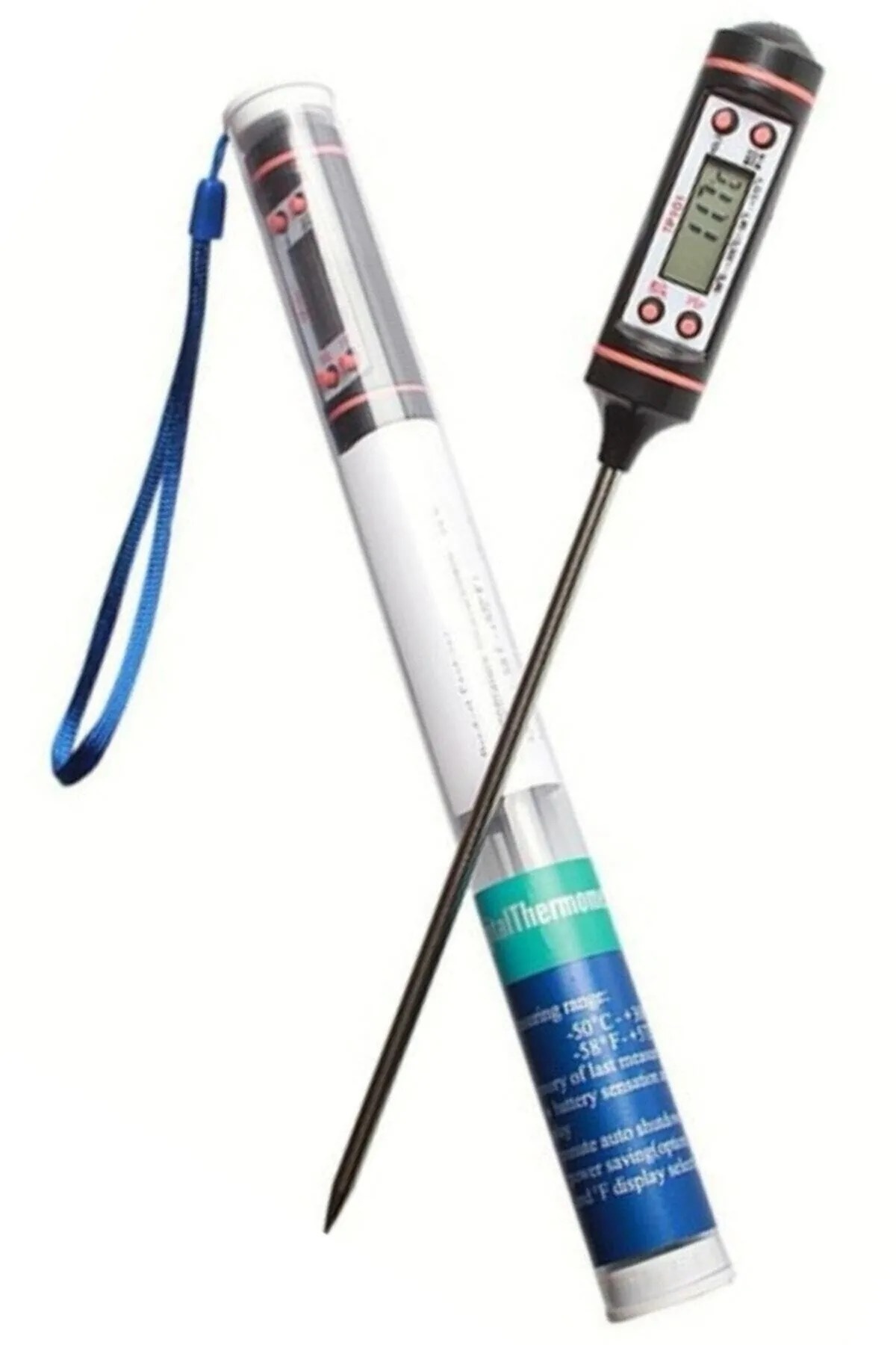 BEYZANA Daldırma Tipli Süt Mama Yoğurt Çorba Mayalama Dijital Mutfak Gıda Yemek Termometresi