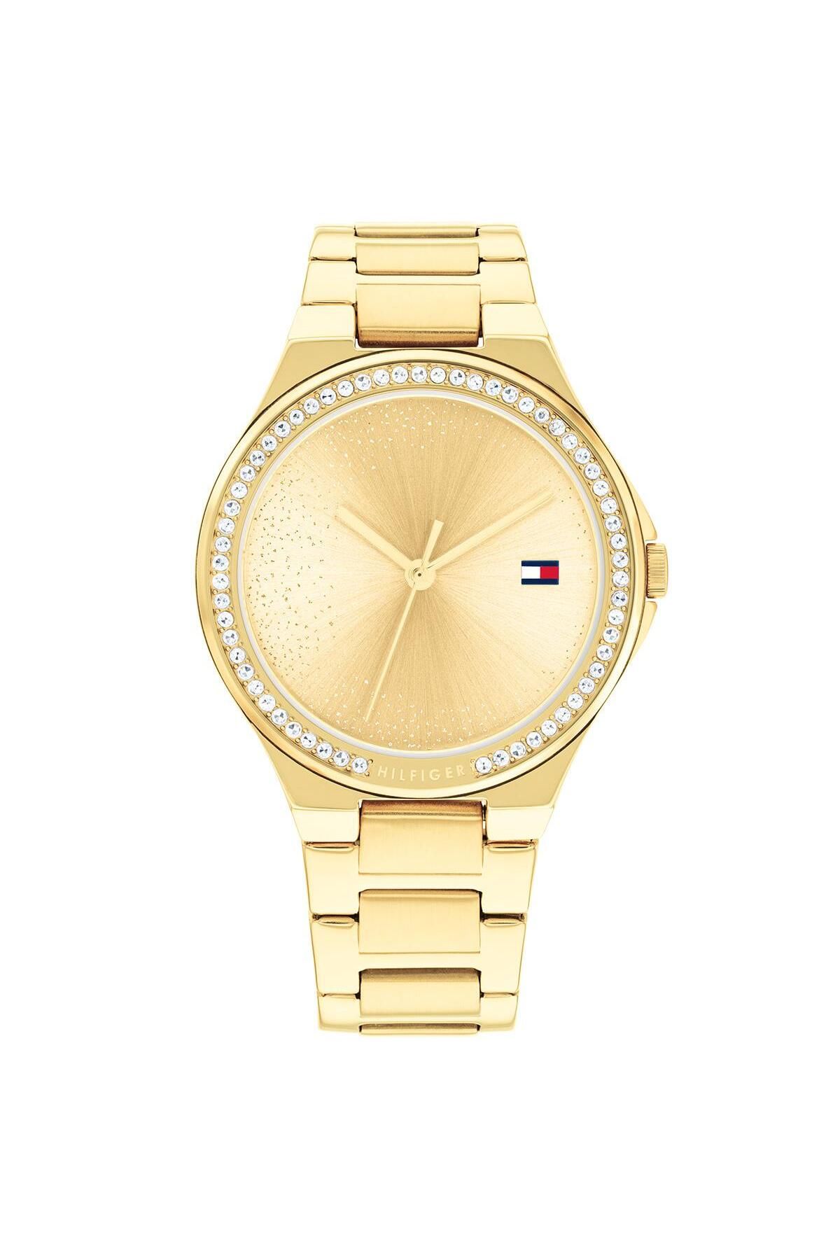 Gold watch hot sale tommy hilfiger