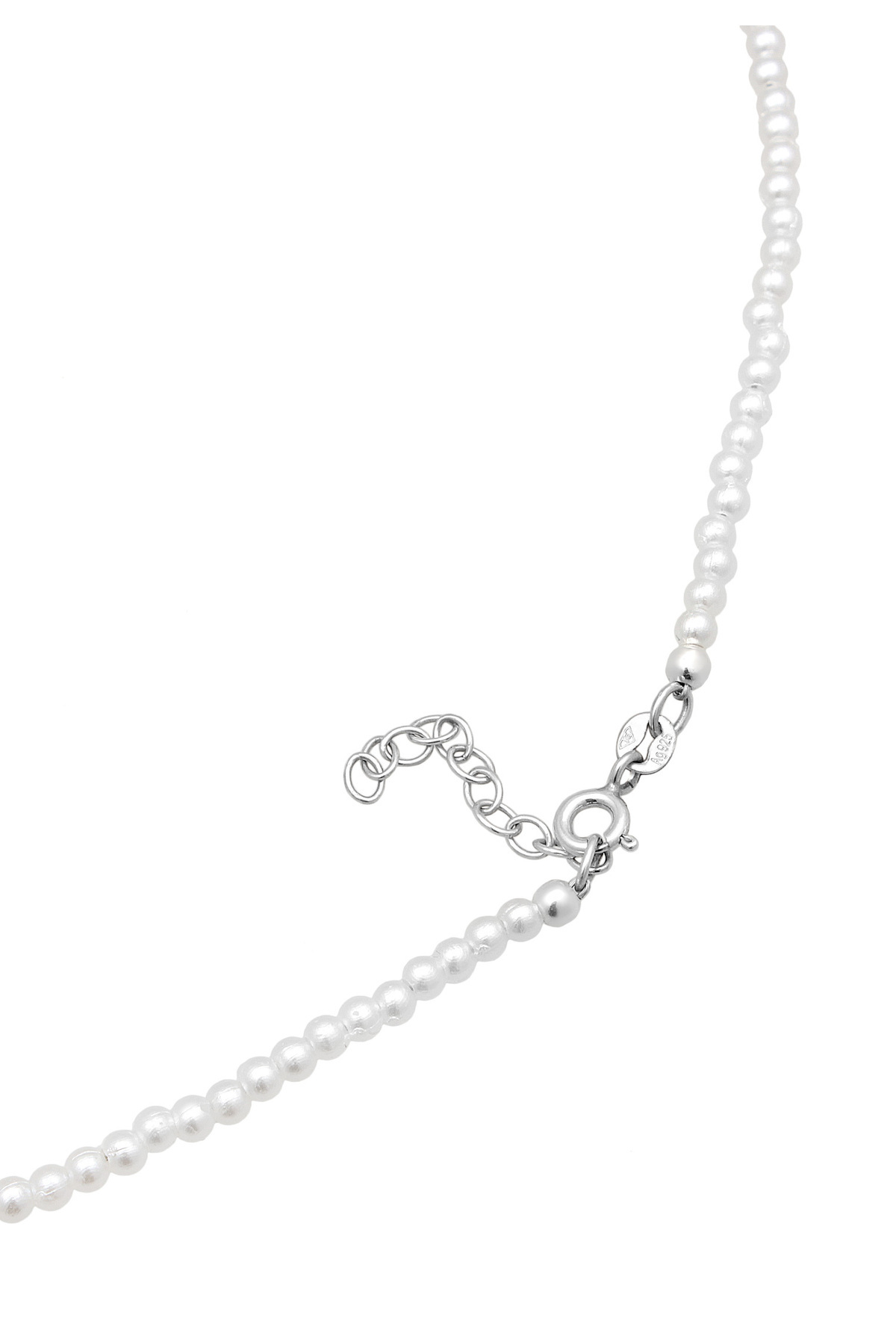 ELLI-Halskette Gerdanlık Yin Yang Glasperlen 925 Ayar Gümüş 4