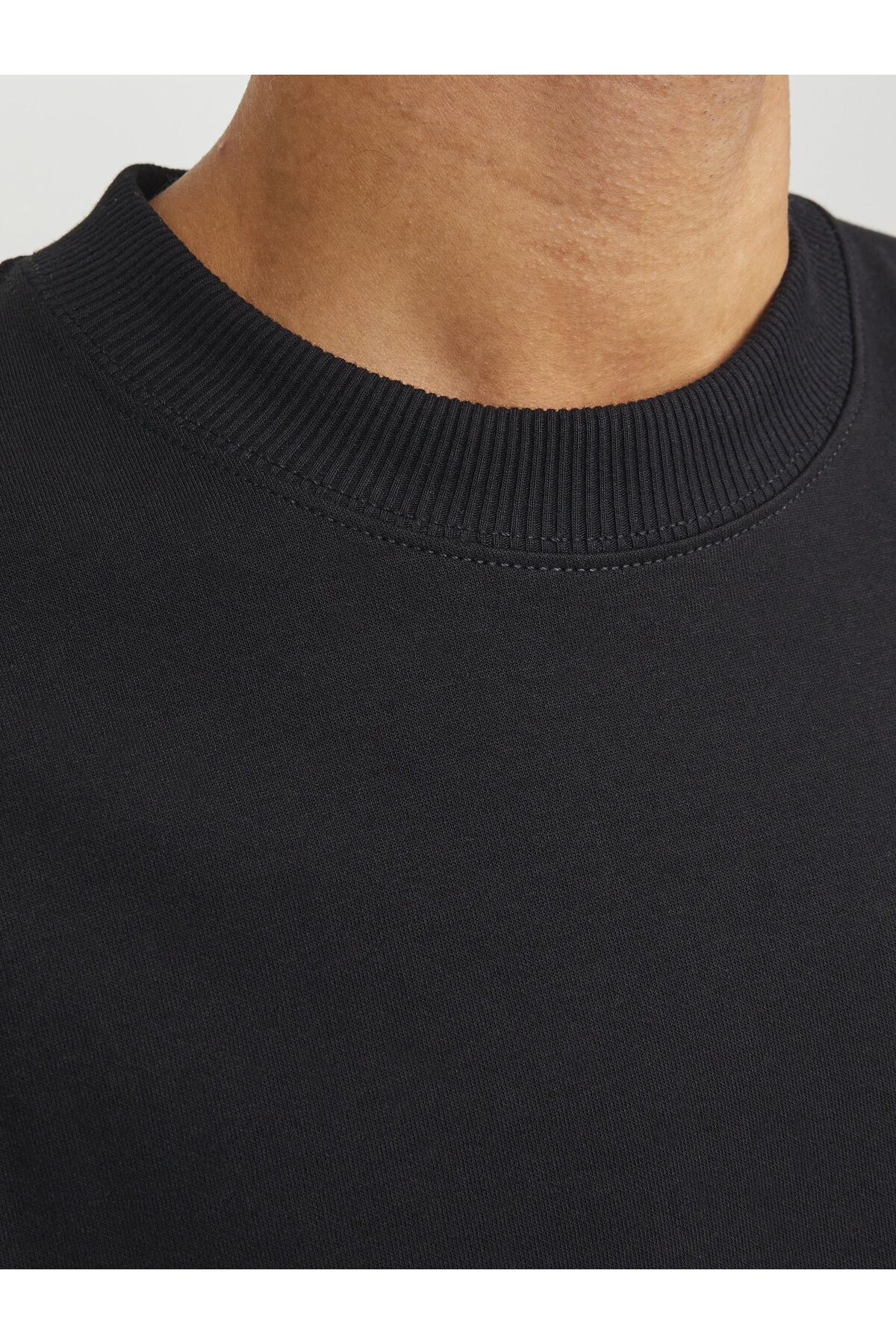 تیشرت مردانه مشکی جک اند جونز | 12253435 اورجینال - تصویر 6