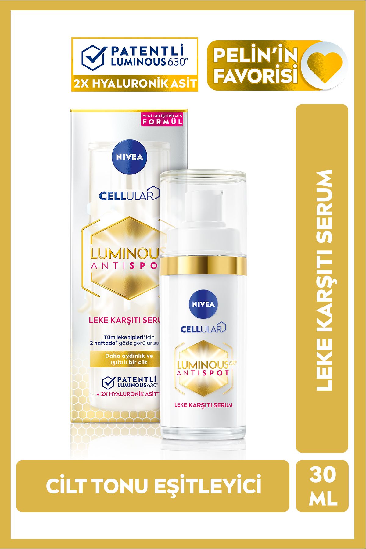 NIVEA-سيروم العناية بالبشرة لتفتيح لون العيوب - 30 مل، Luminous630 1