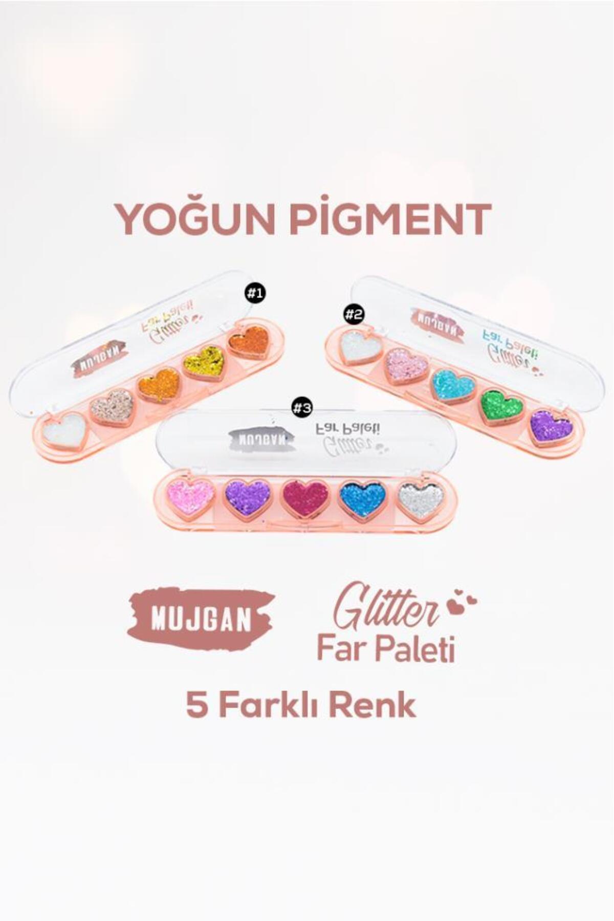 سایه چشم  رنگارنگ MUJGAN | 25491-9 اورجینال - تصویر 5