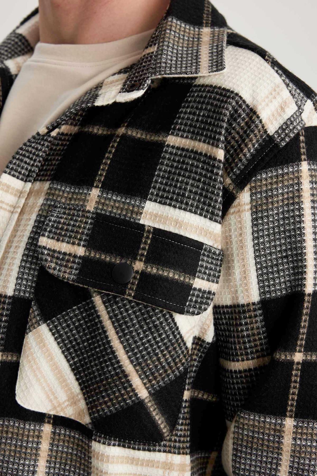 پیراهن مردانه دفاکتو | Z0639AZ24SP Defacto - Image 6