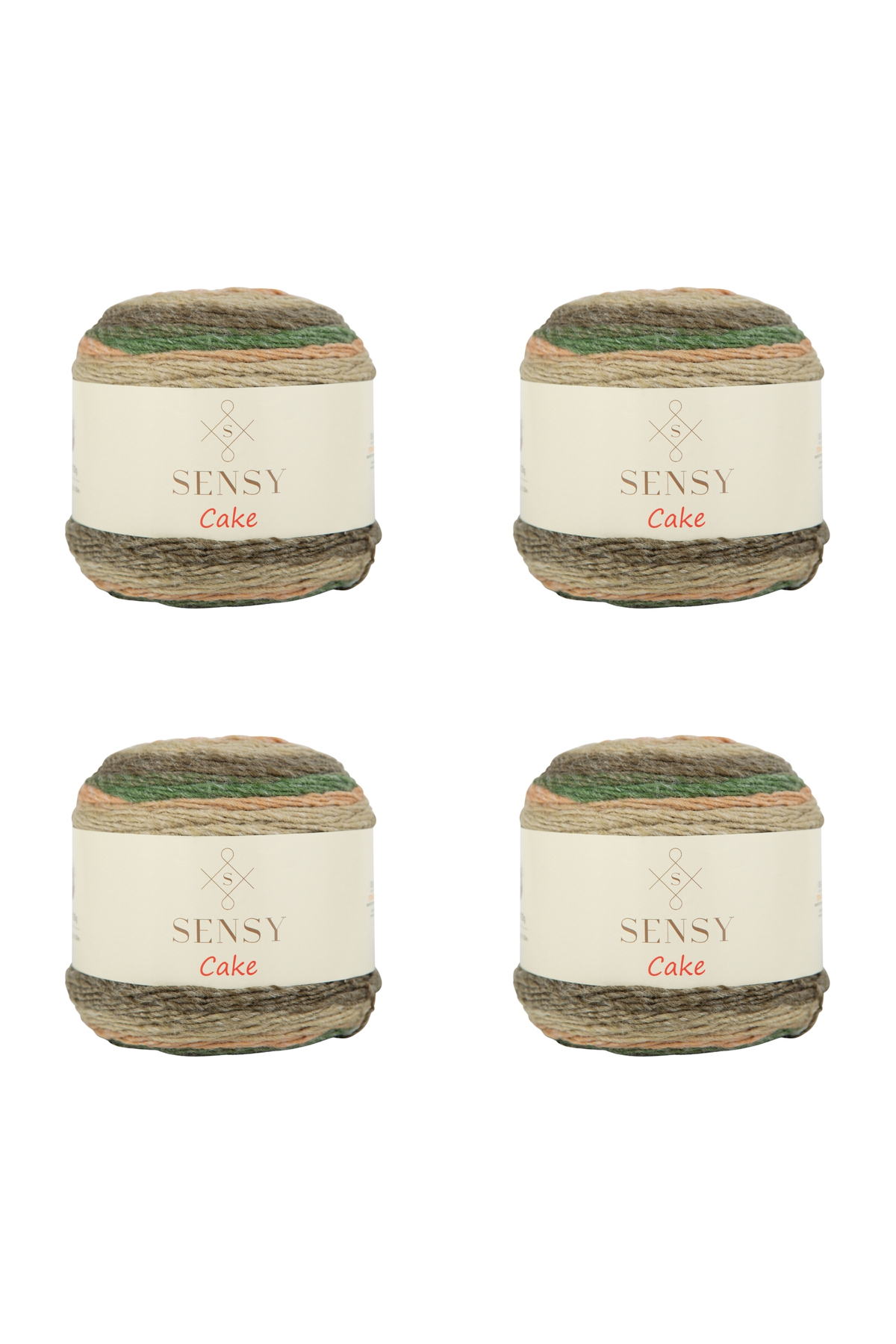Cake Knitting Yarn 4pcs