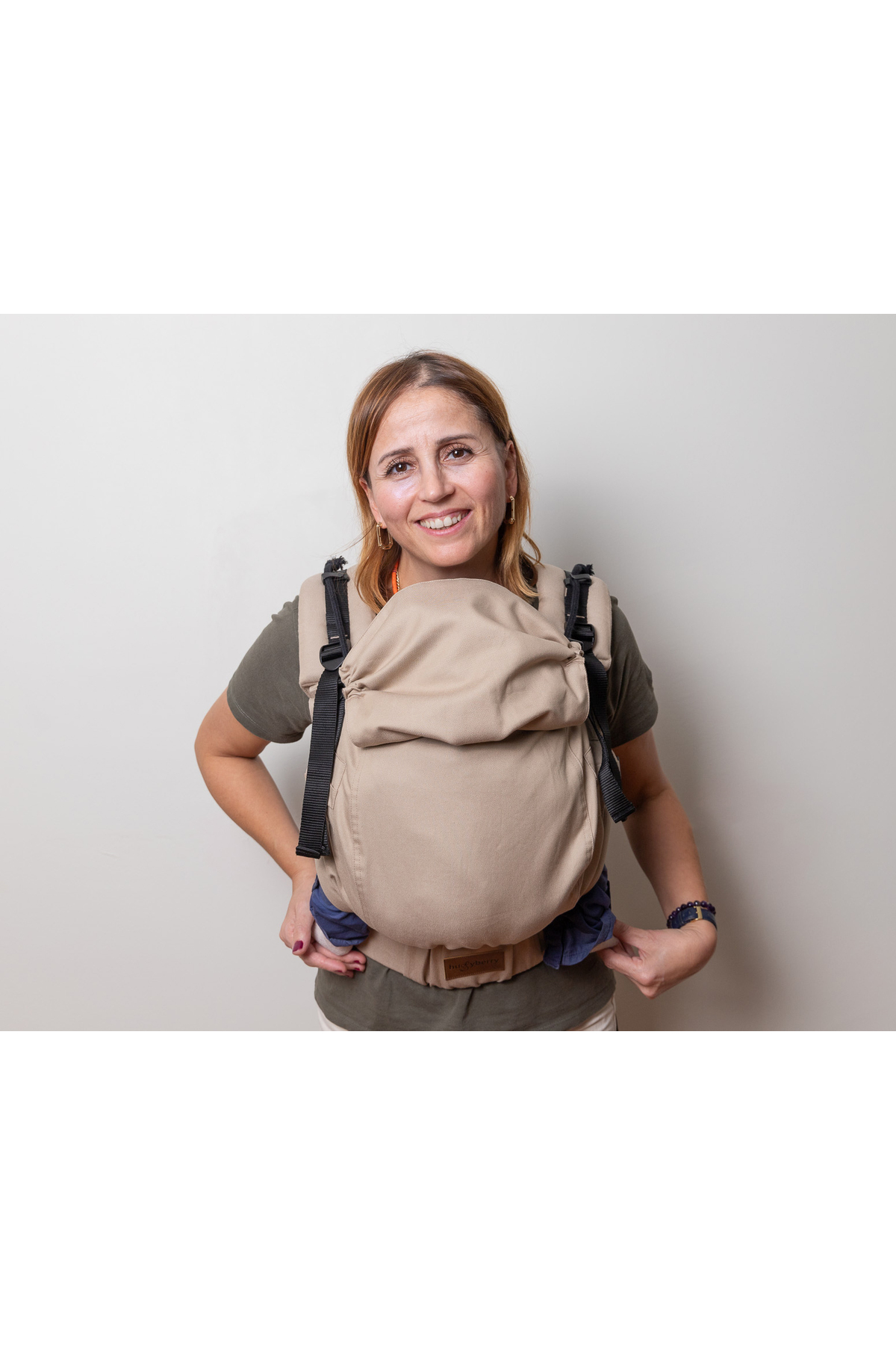 Huggyberry Huggy Plus Toddler Size Carrier - Latte fotoğrafı 4 (önizleme)