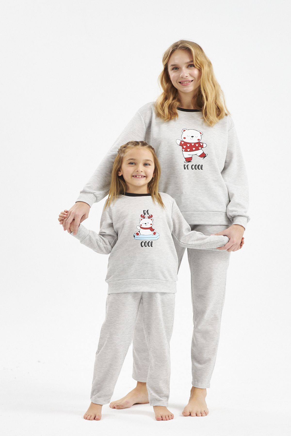 Be Cool New Year Themed Family Pajamas Set. Separately Sold Prices Differ