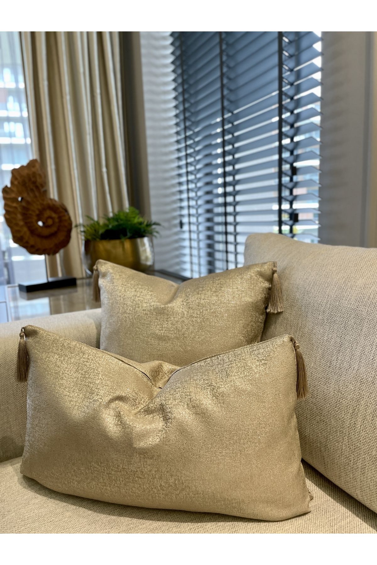 Gold glitter throw pillows cheap
