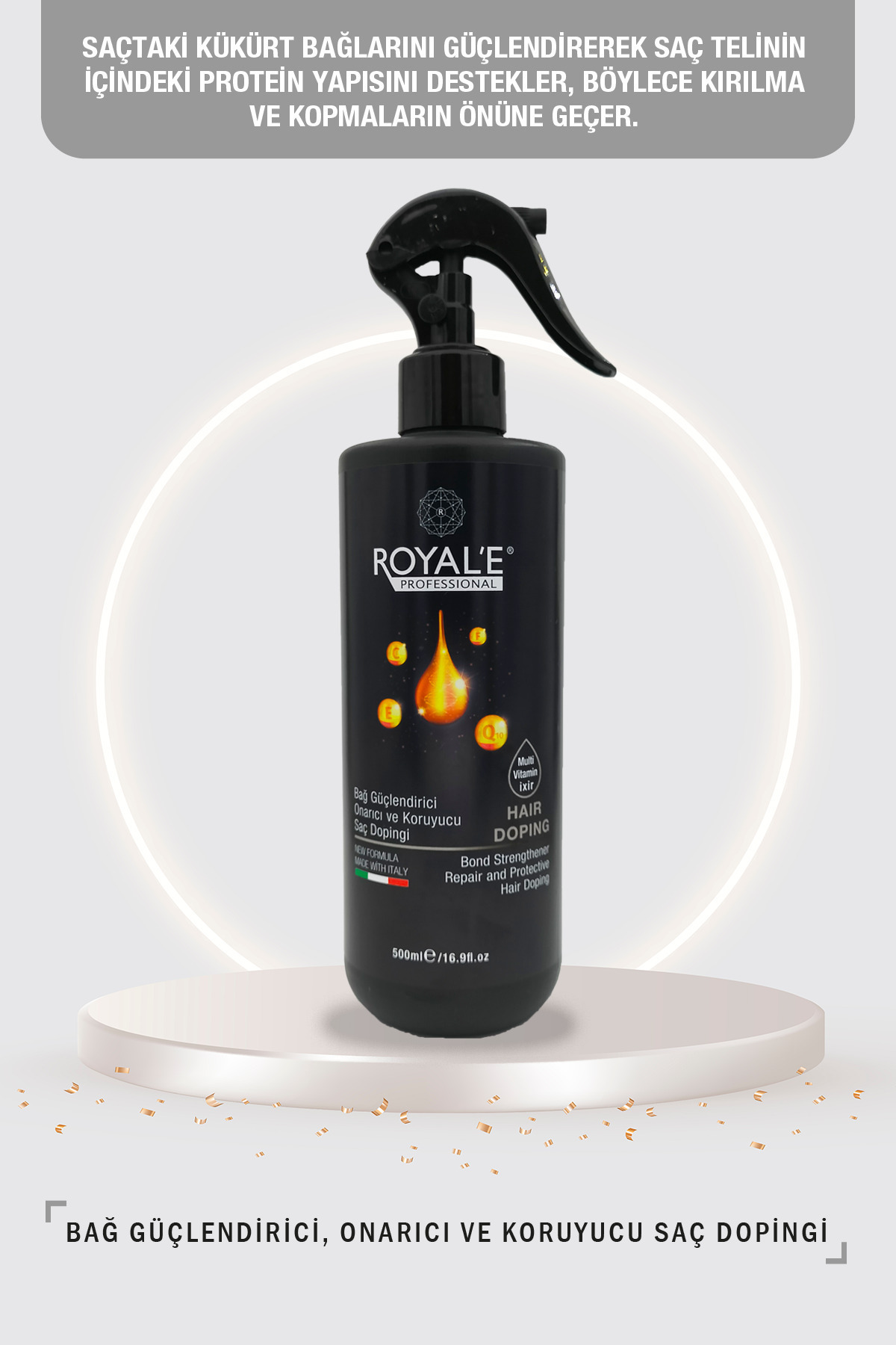 Saç Dopingi – Hair Doping İxir 500ml — Doping500 — تصویر 3 از 6