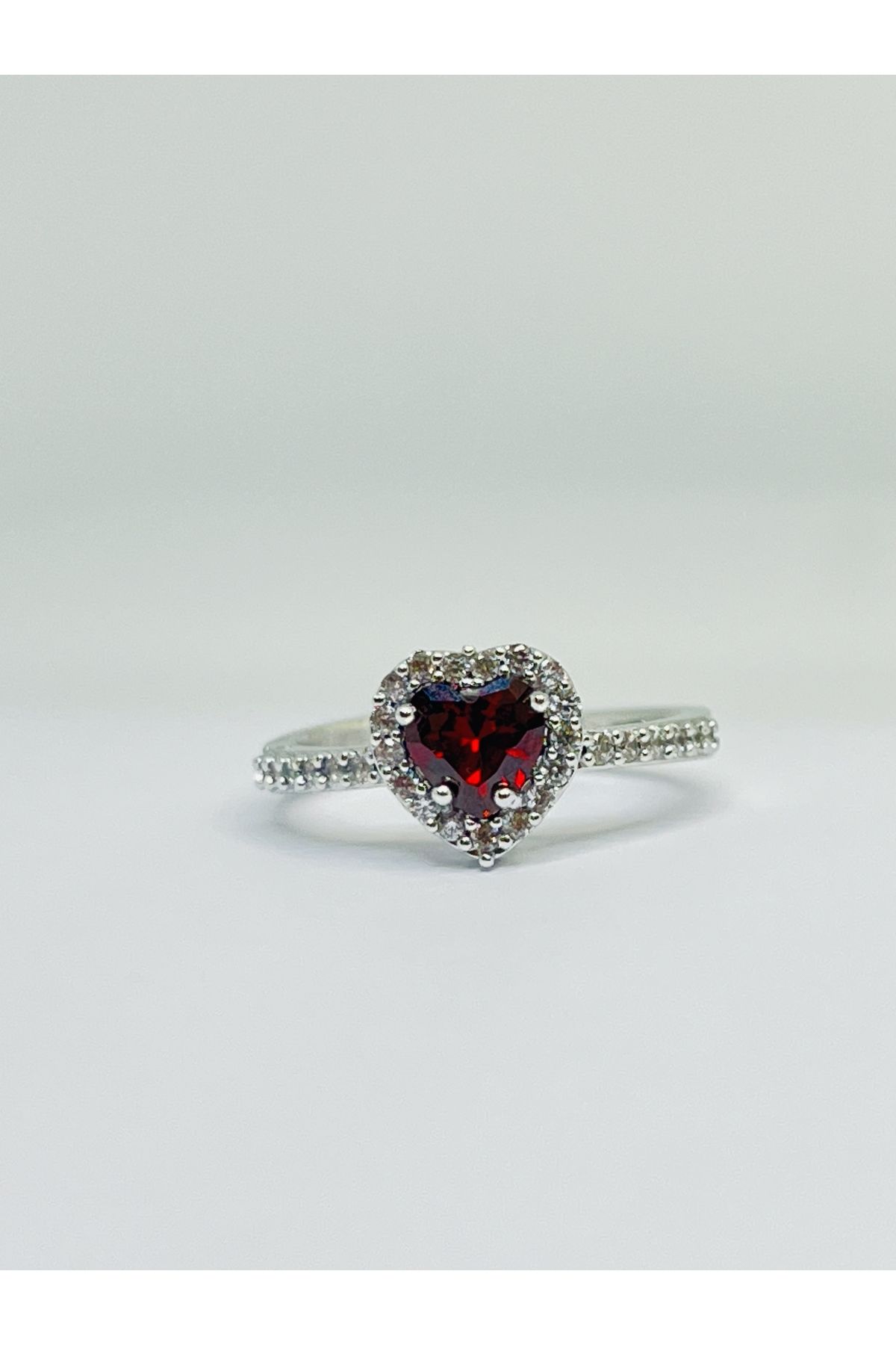 stainless steell Steel Ring Red Young Trendyol