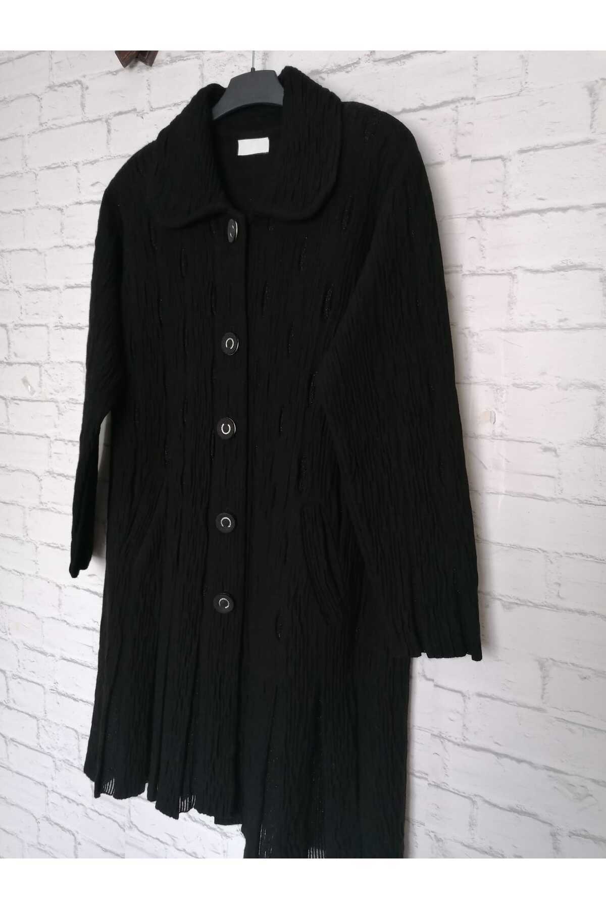 anne moda ankara  Hafif ışıltılı, 1.kalite, orta kalınlıkta, triko, şık , hırka/kap - Görsel 5