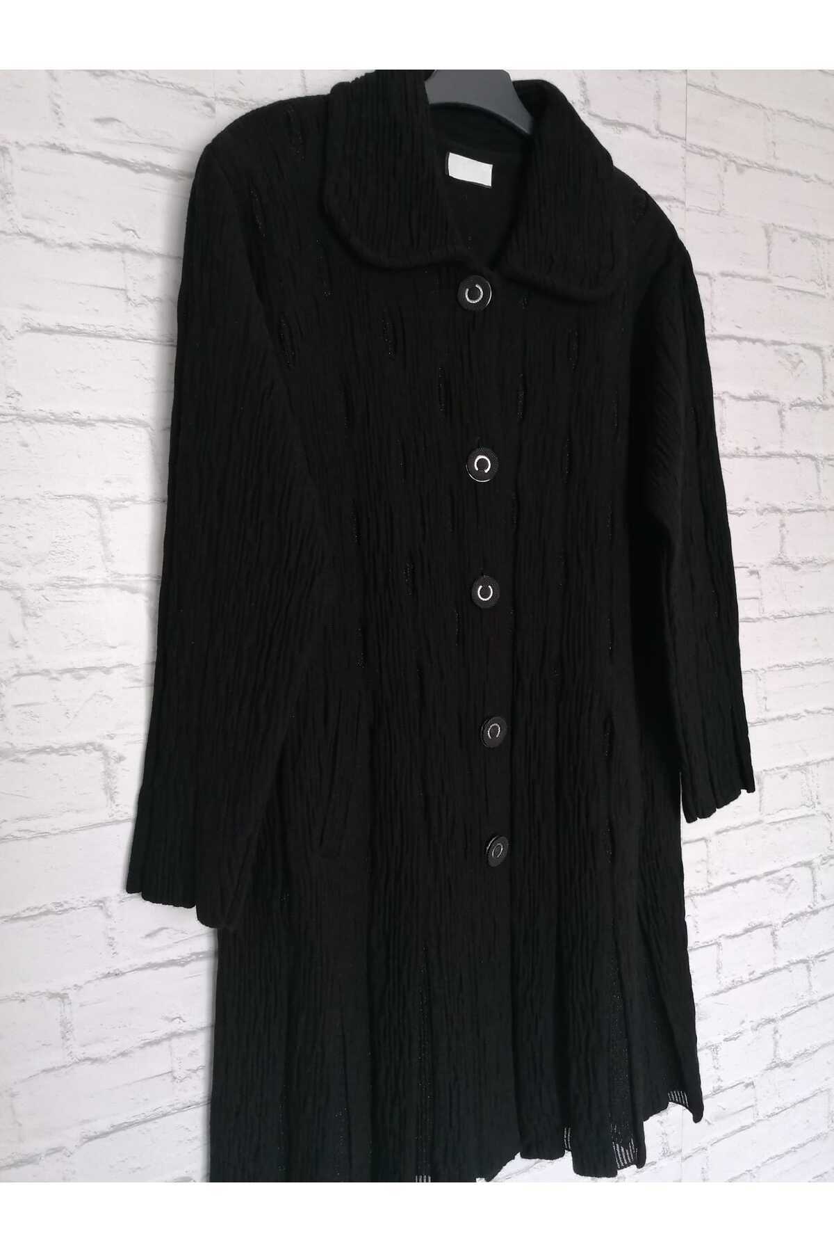 anne moda ankara  Hafif ışıltılı, 1.kalite, orta kalınlıkta, triko, şık , hırka/kap - Görsel 3