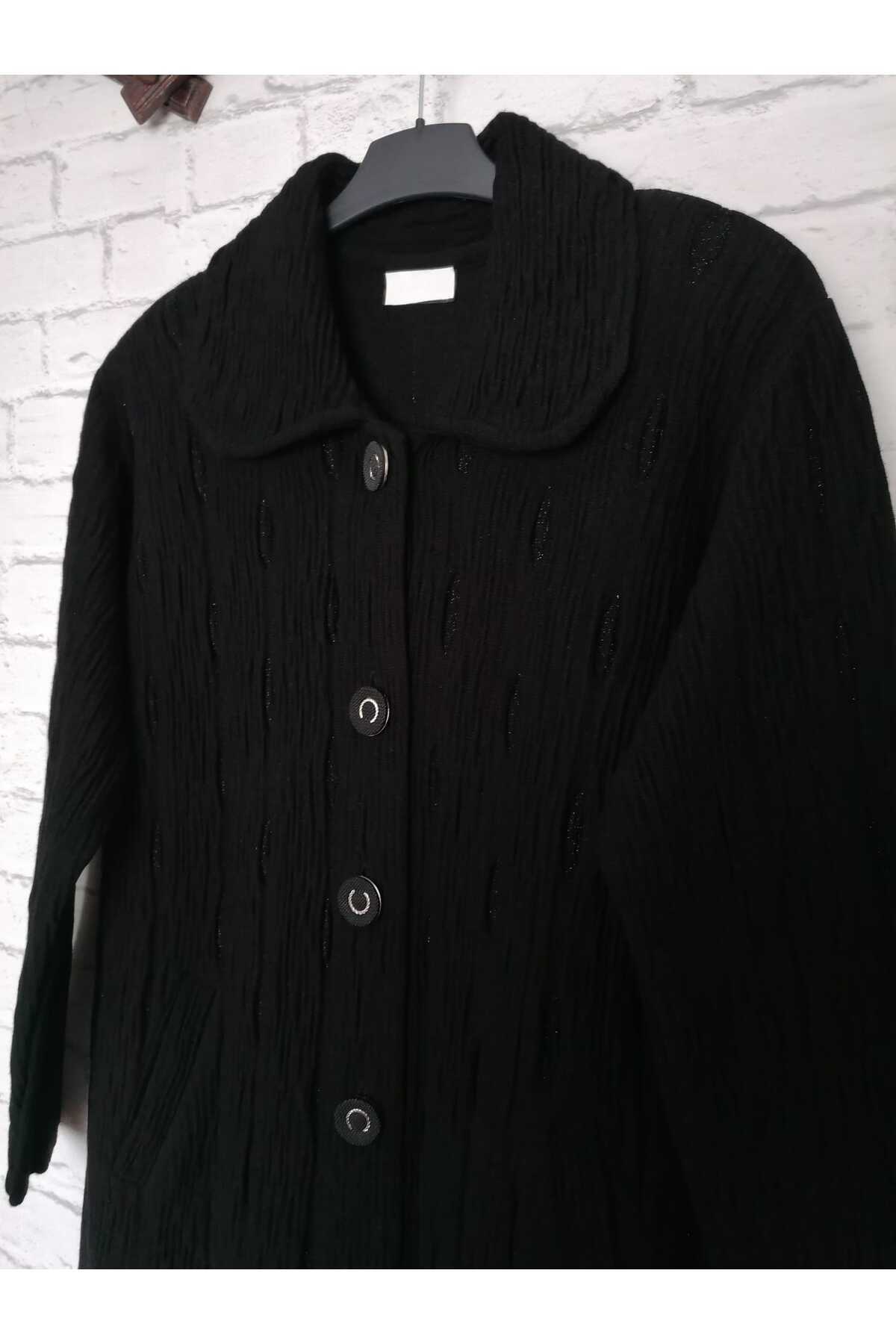 anne moda ankara  Hafif ışıltılı, 1.kalite, orta kalınlıkta, triko, şık , hırka/kap - Görsel 8