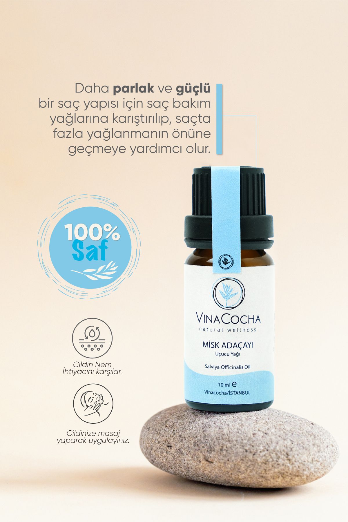 اسپری اتاقی اسطوخودوس مشک مریم گلی Vinacocha