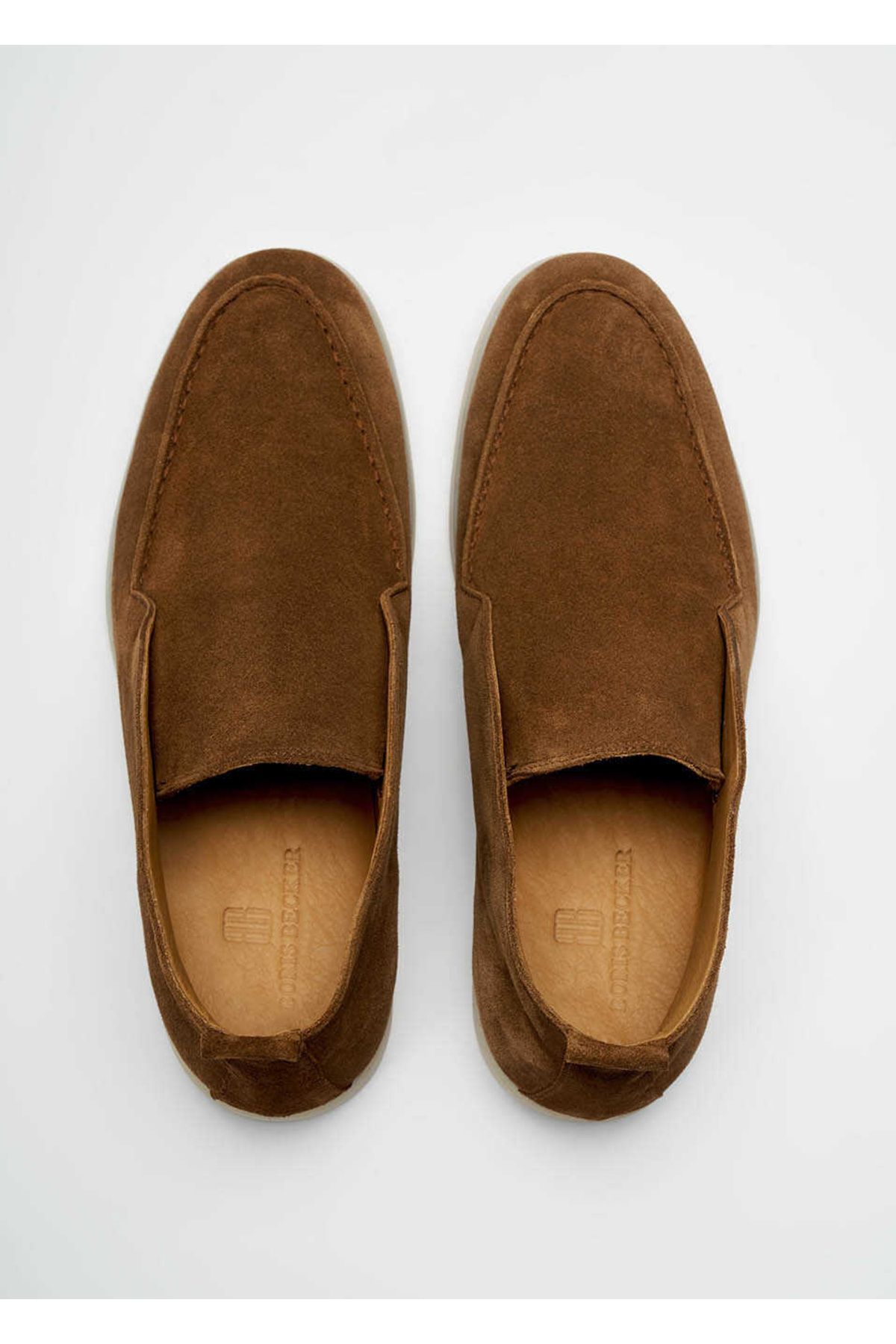 Boris Becker-Camel Color Suede Boots 4