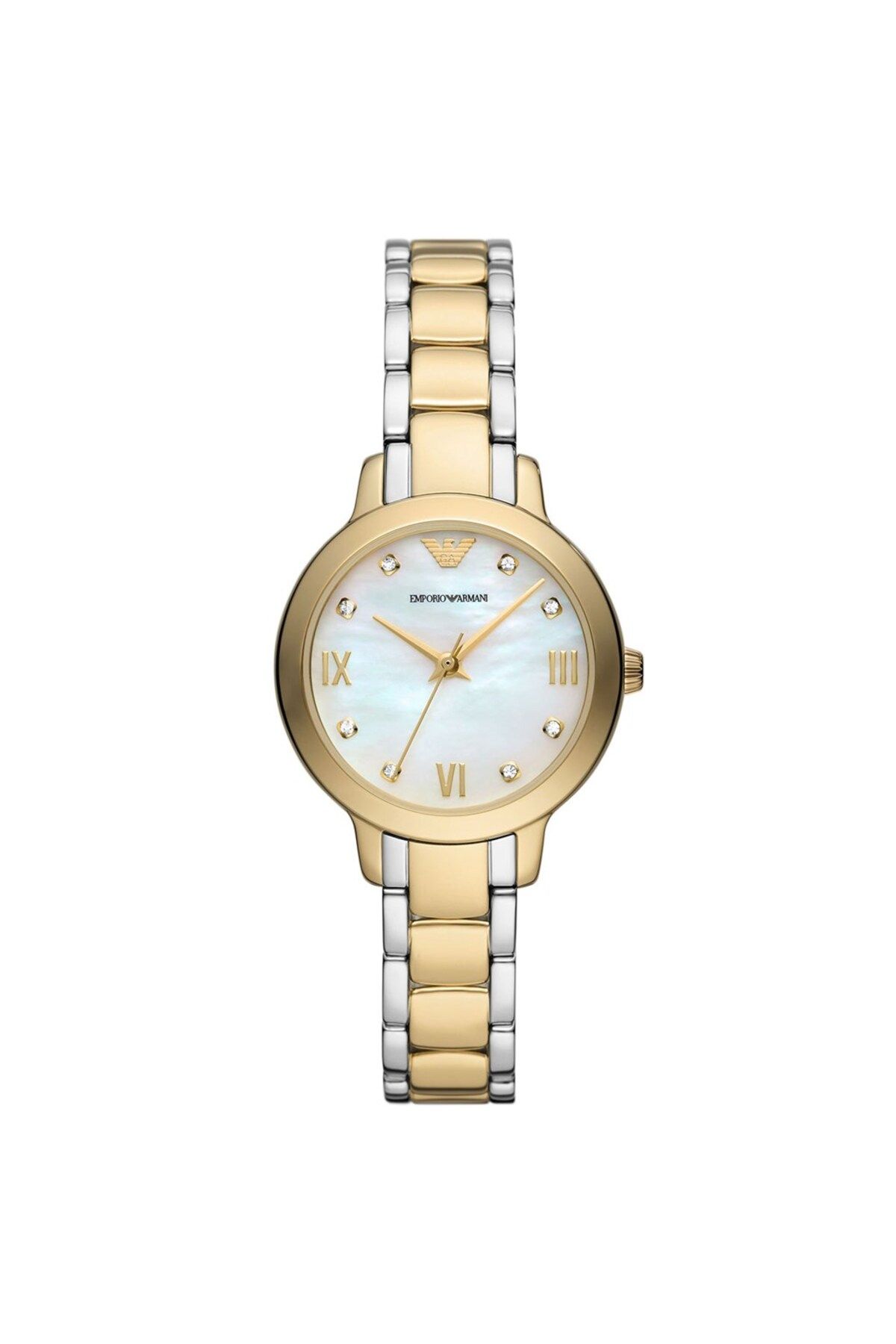 Armani watches online white color