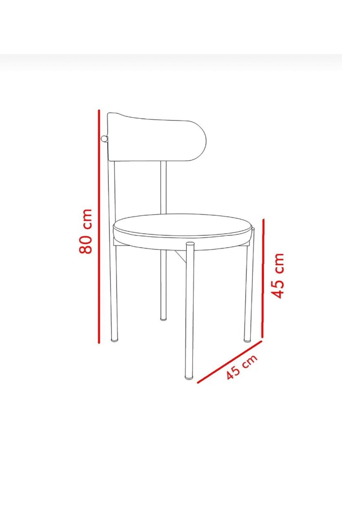 Royal masa Sandalye 4+1 Mutfak Masa-Sandalye Elisa Model Mermer Desenli