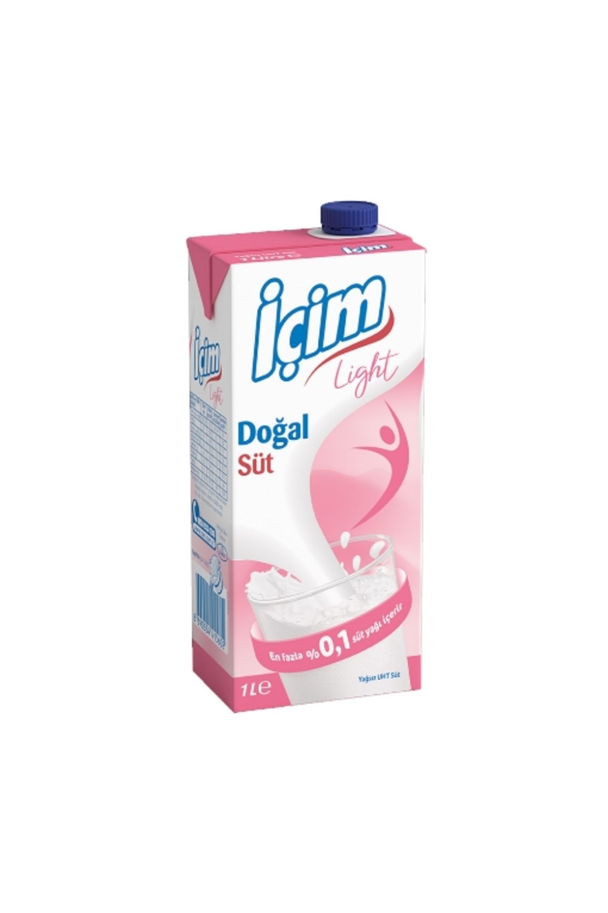 İçim Içim Light Süt 1 Lt. (2'Lİ)