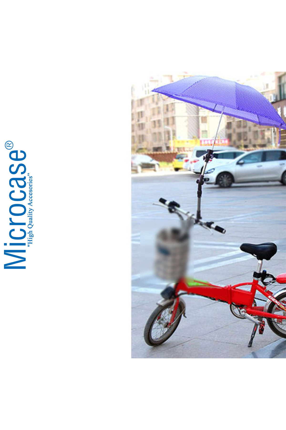 Microcase Bisiklet Bebek Arabası için Şemsiye Tutucu AL4011 fotoğrafı 3 (önizleme)