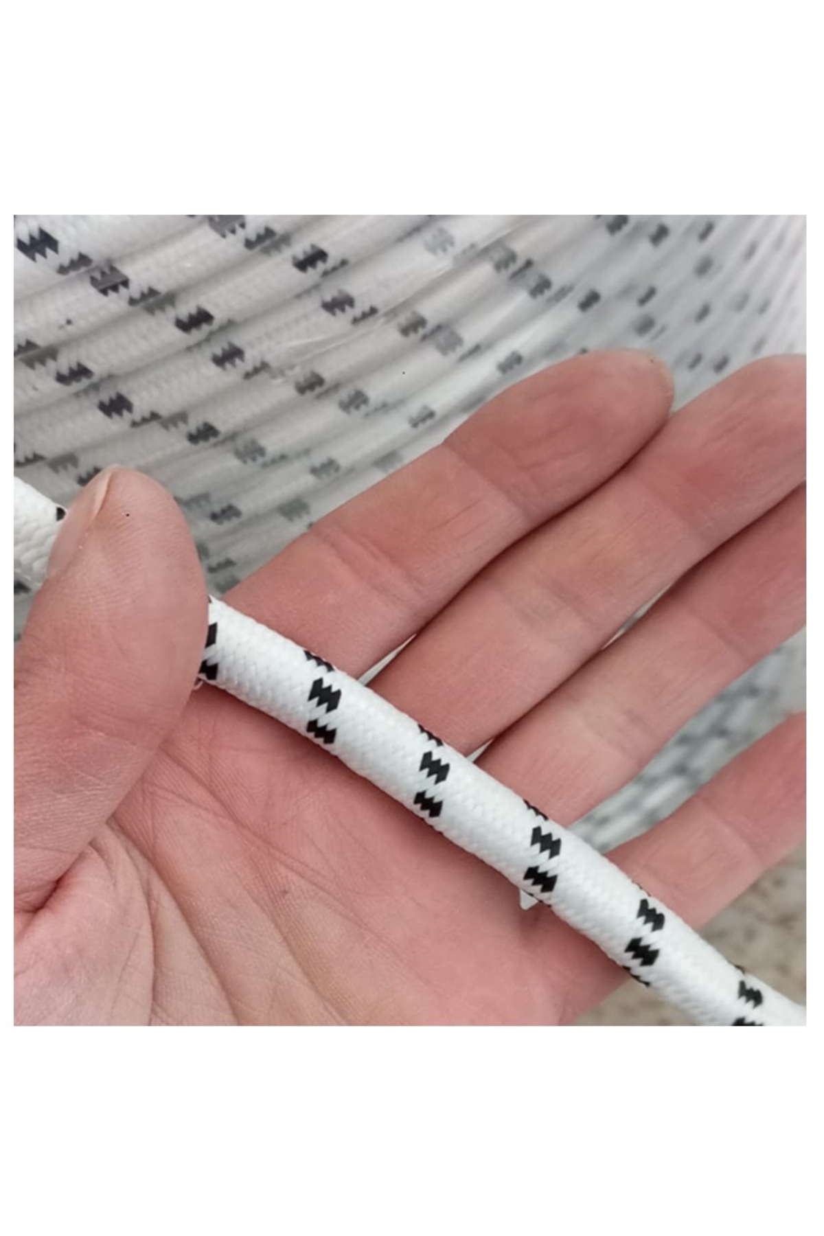 ünal file 10 mm 100 metre İskota Halat Salıncak Paraşüt İpi Urgan Bayrak ipi file bağlama ipi kopmaz ip halat