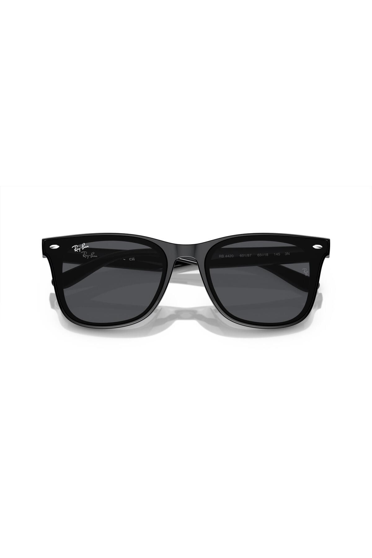Dark black best sale ray ban sunglasses
