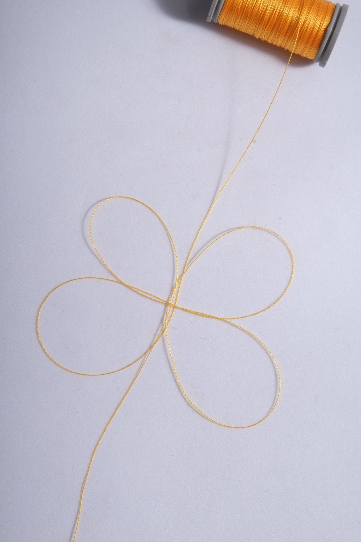 0.2 Mm 30 Metre Tesbih İpi Kehribar Sarı Renk