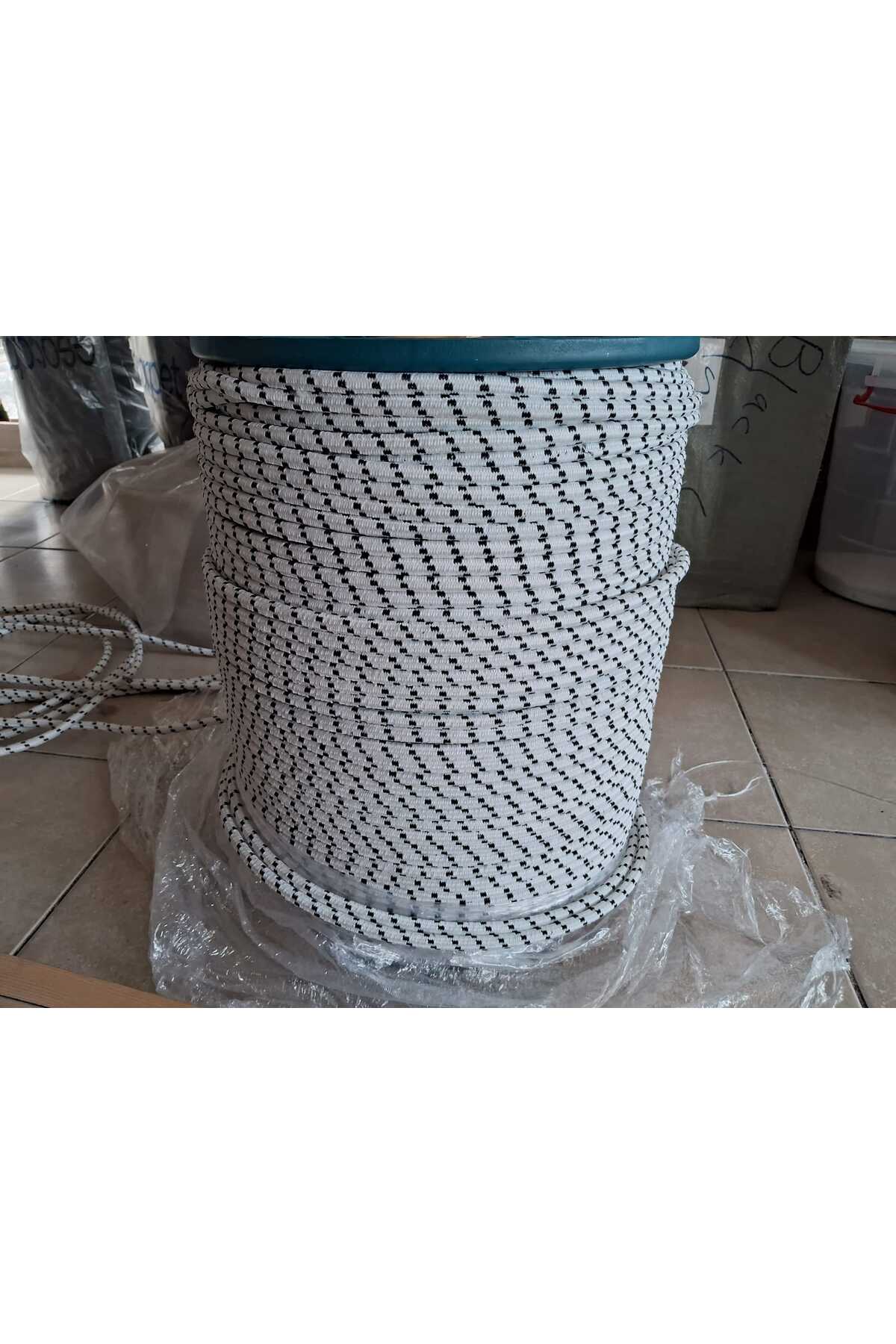 POLYESTER İP HALAT 10 MM 5 METRE URGAN BAYRAK İPİ İSKOTA HALAT SALINCAK İPİ KOPMAZ İP FİLE İPİ