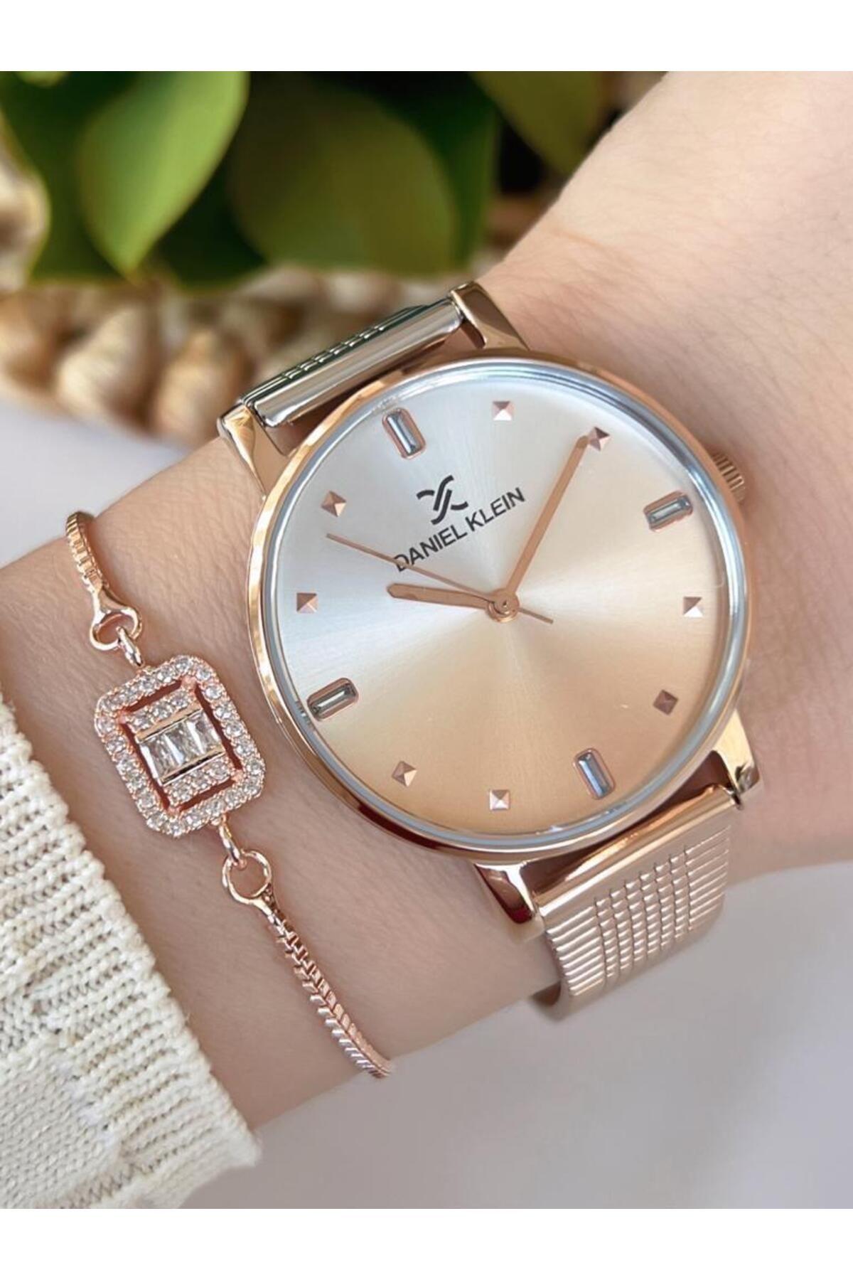 Daniel klein silver watch top