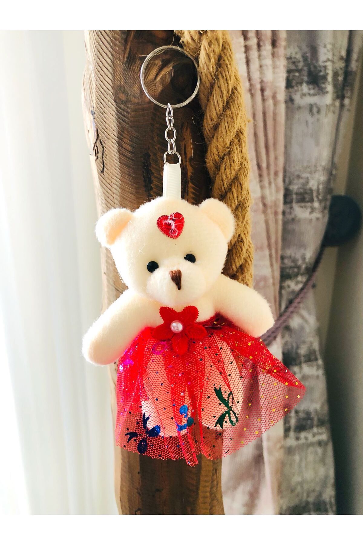 Teddy bear keychain price new arrivals