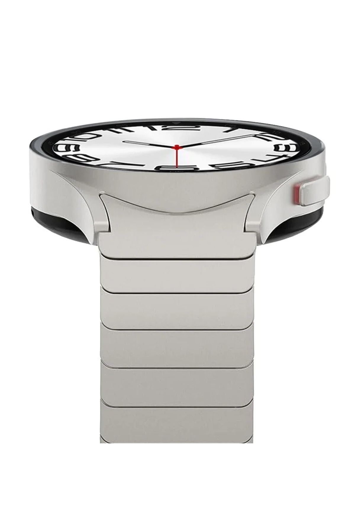 UnDePlus Samsung Galaxy Watch 4 5 6 Pro 40 44 Classic 42 43 46 47 mm Kordon Baklalı Metal Kordon