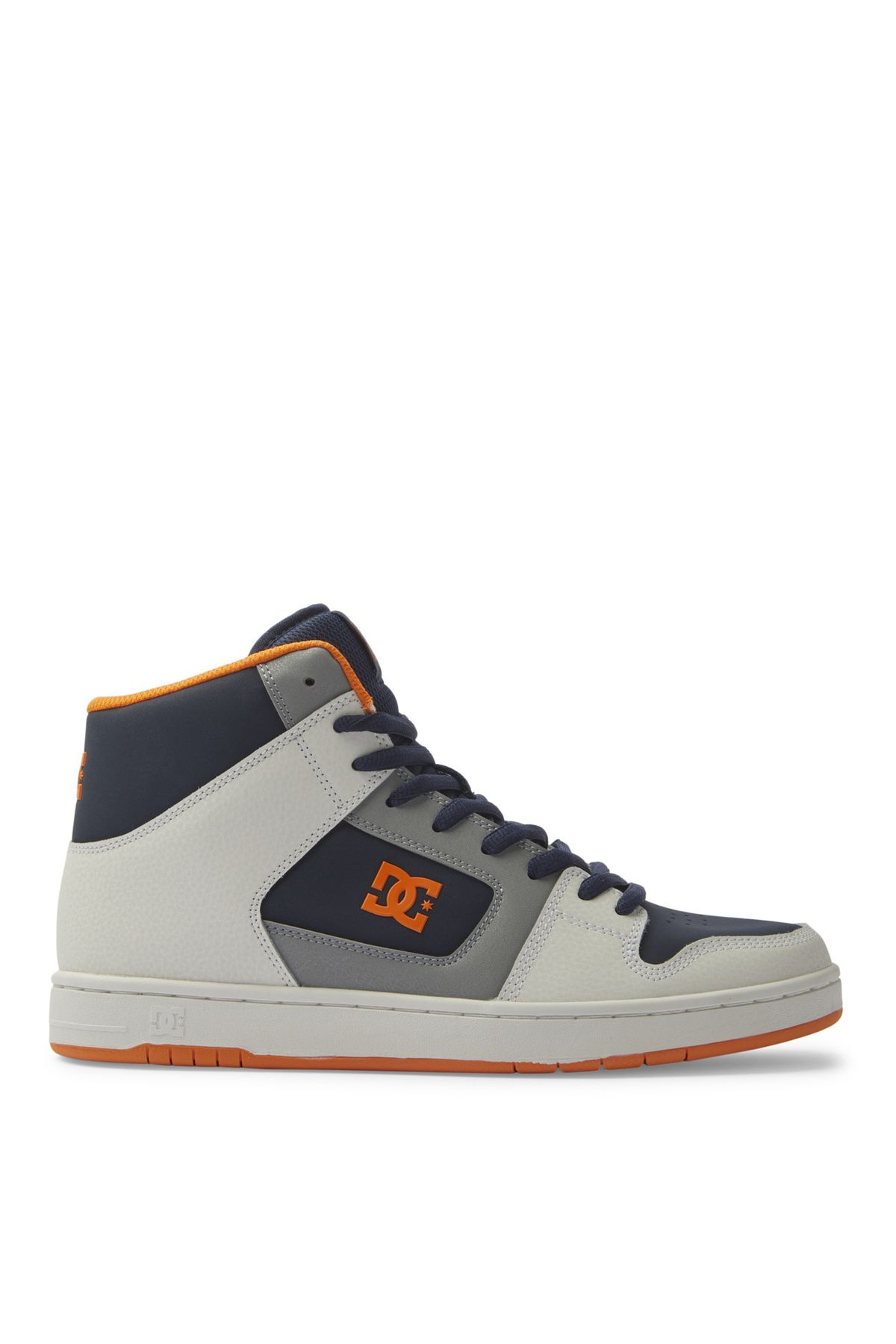 کفش سبک زندگی چرم مردانه خاکستری ADYS100743-NGH MANTECA 4 HI DC Shoes