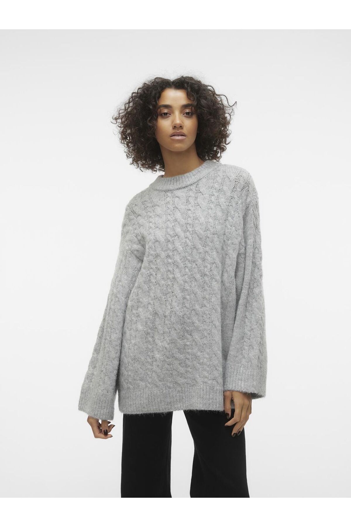 Vero Moda Strickpullover VMCOBALT LS O-NECK PULLOVER EXC