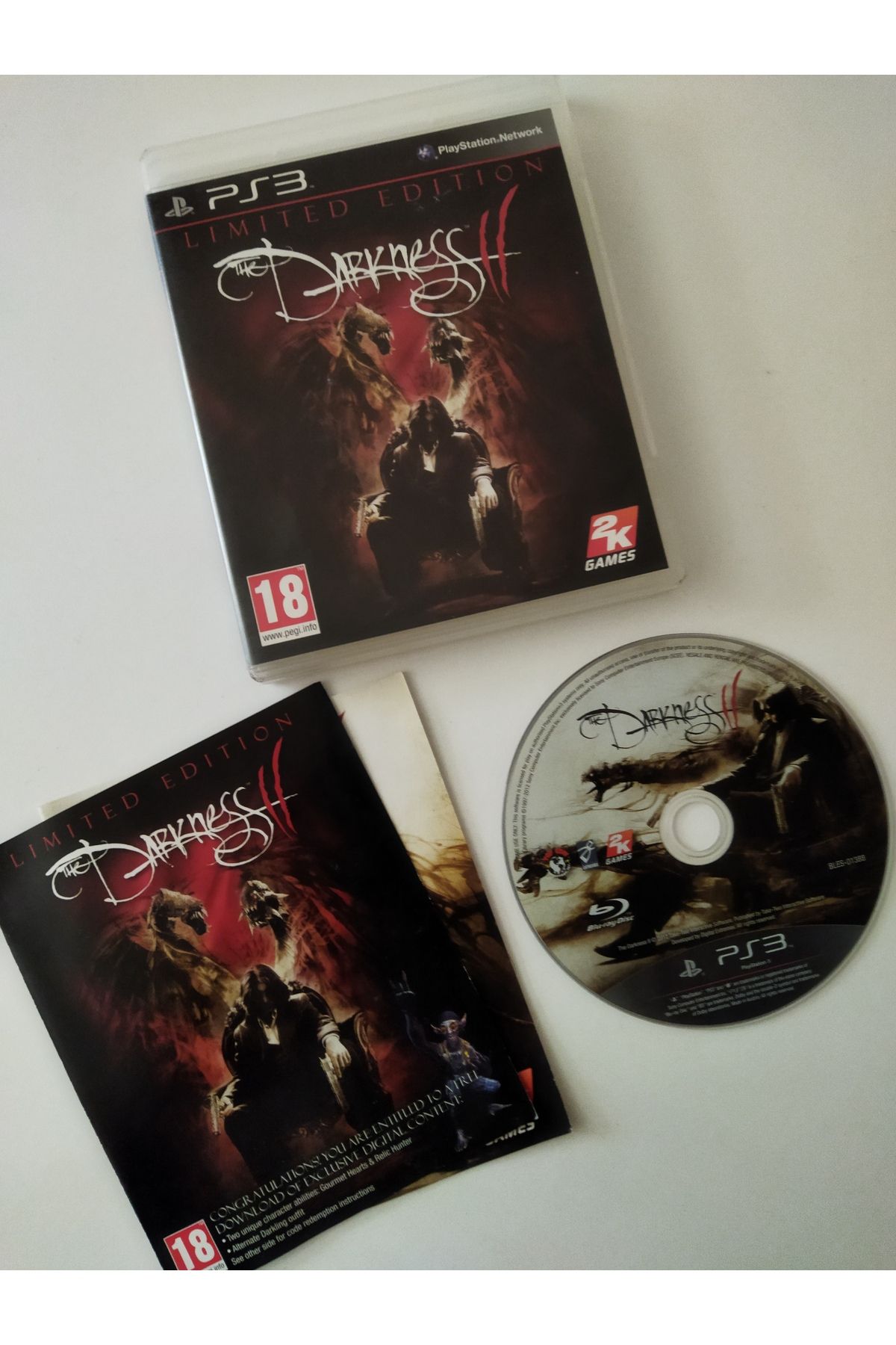 2K Games PS3 OYUNU - DARKNESS 2 - LİMİTED EDİTİON