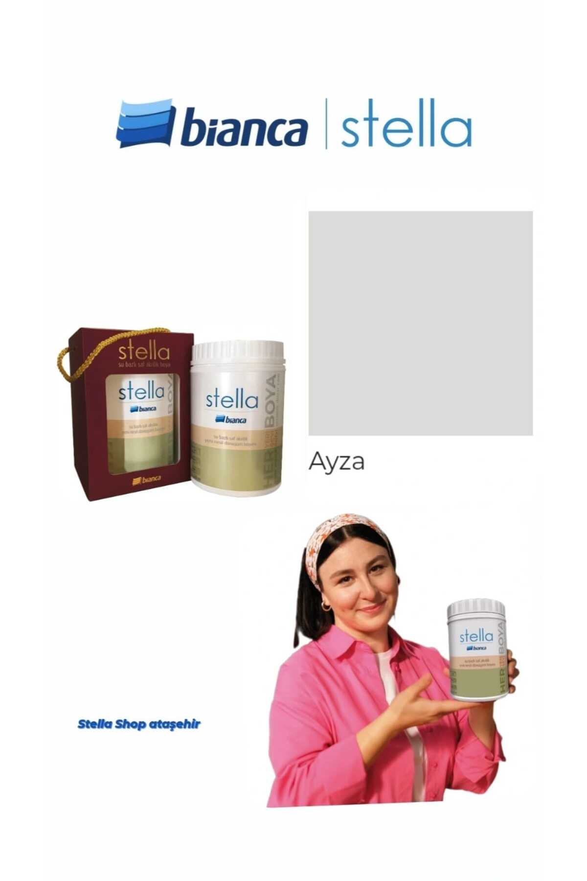 Stella Water Based Pure Acrylic Paint 500ml - Ayza