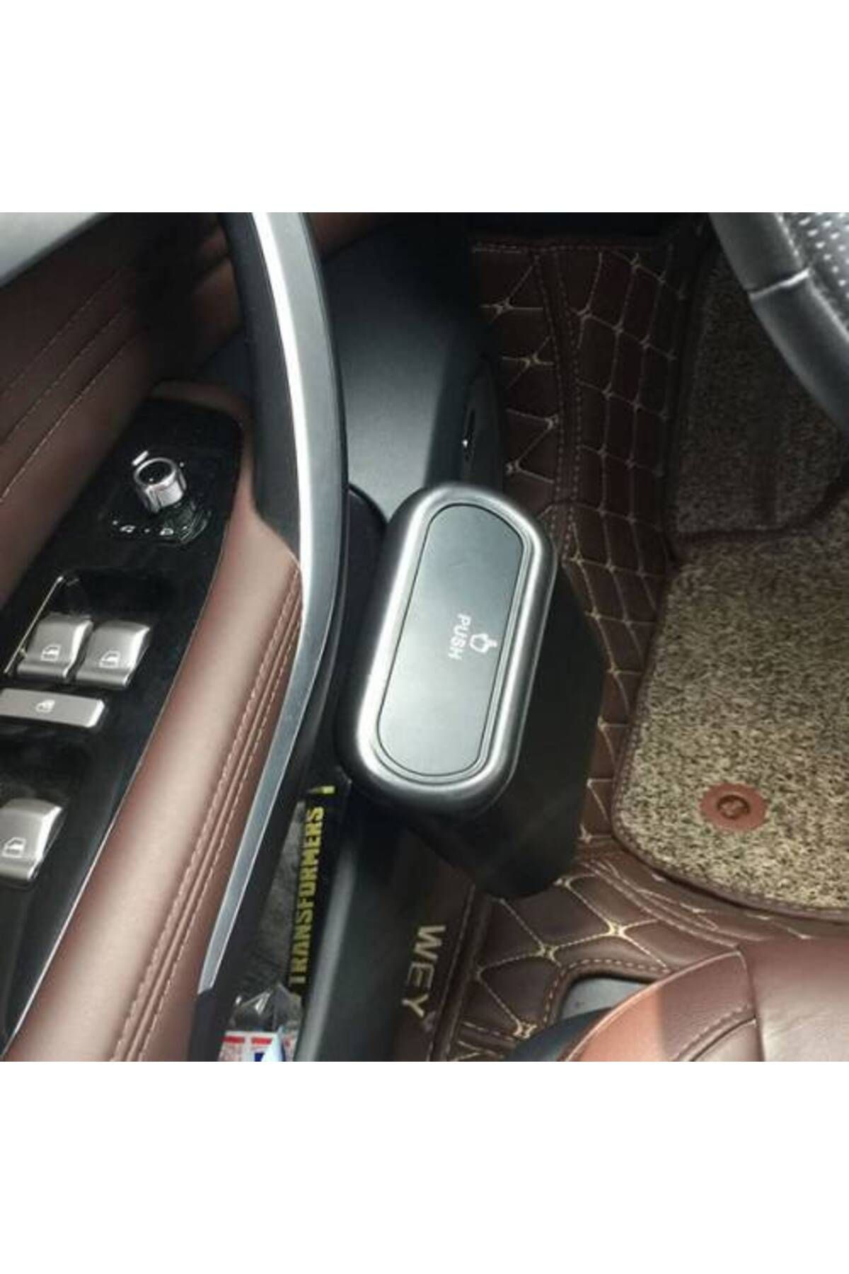 coofbe-Vehicle Trash Can Auto Trash Bin Portable Multifunctional Garbage Can 4