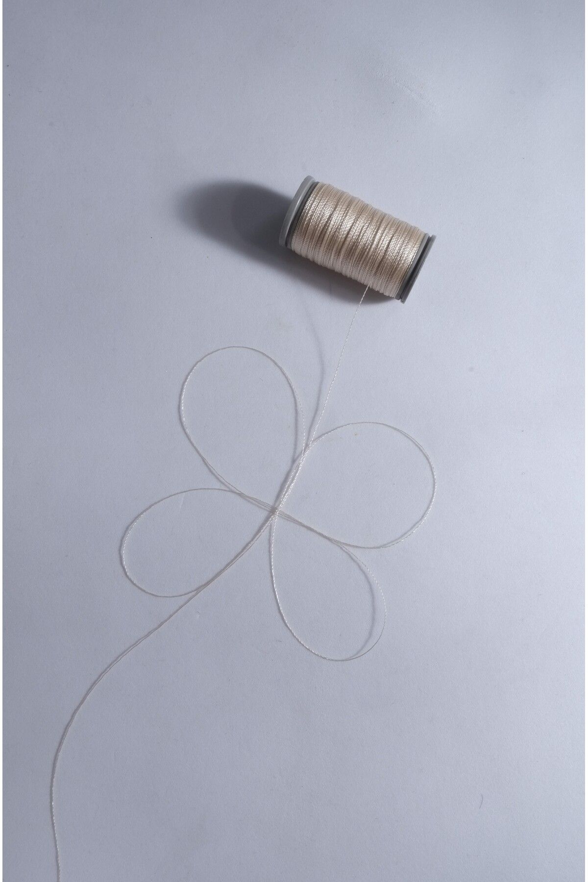 0.2 Mm 60 Metre Tesbih Ipi Krem Renk