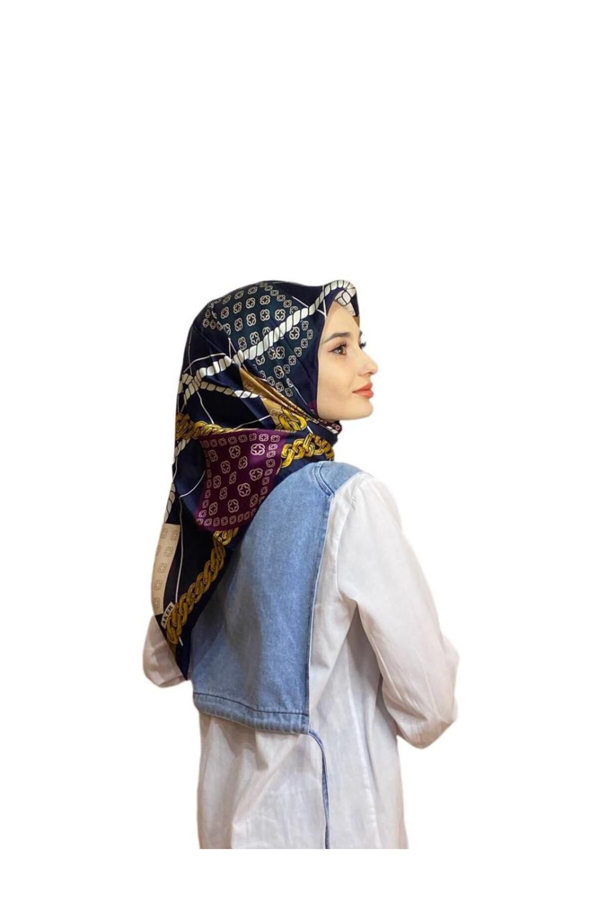 Navy blue hot sale summer scarf
