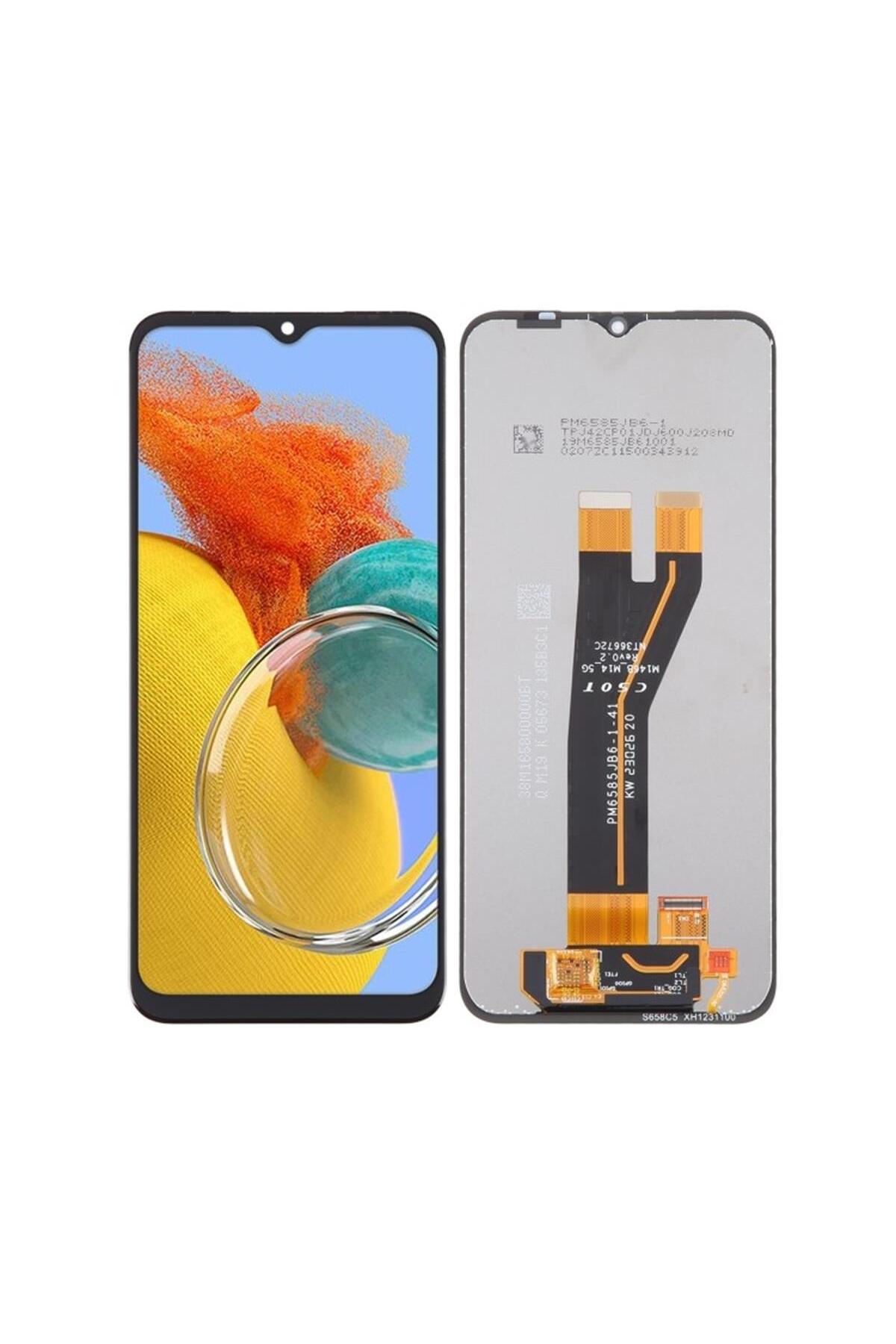 Samsung Galaxy M14 M145 5g Uyumlu Lcd Ekran Dokunmatik Siyah Hk Servis Çıtasız