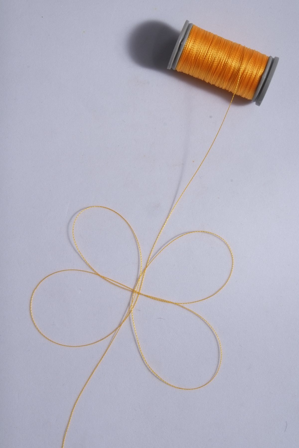 0.2 Mm 30 Metre Tesbih İpi Kehribar Sarı Renk
