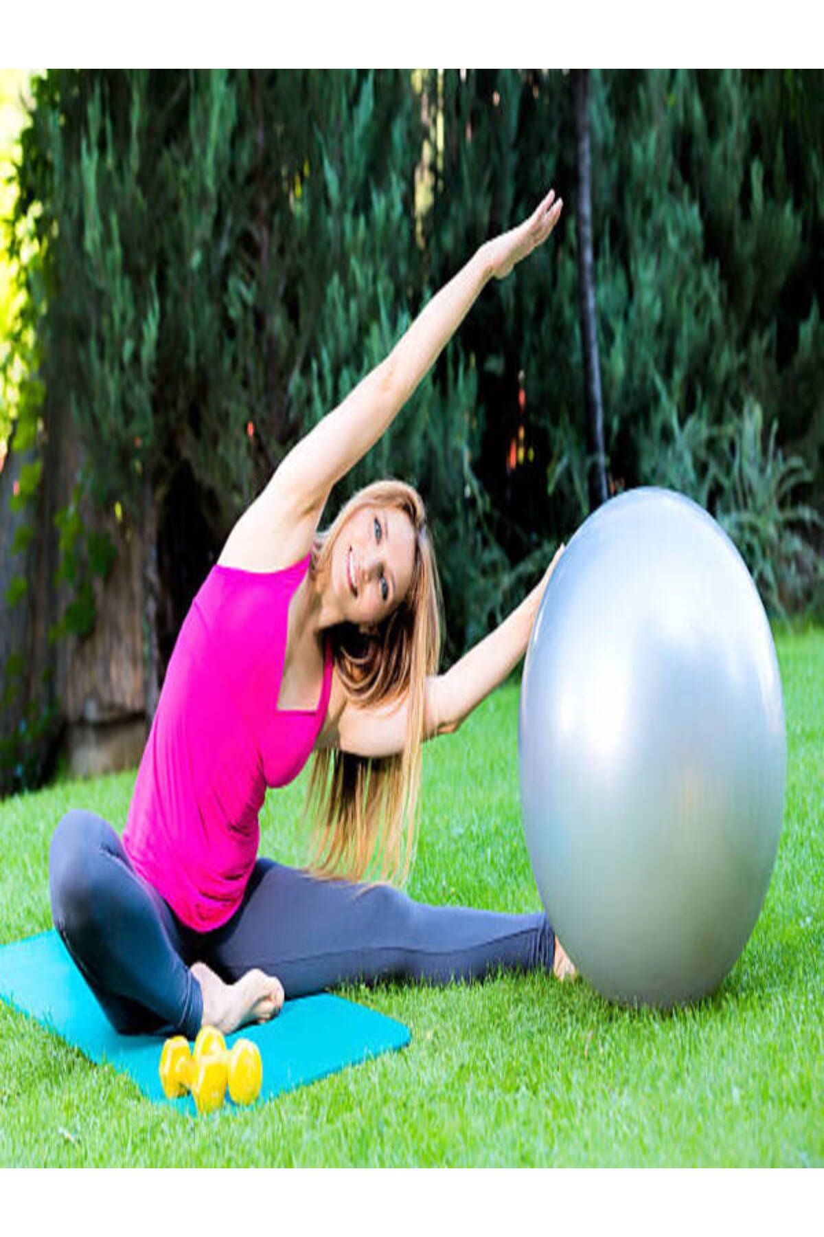 Clifton-Pilates Ball (65 CM-GRAY) 4
