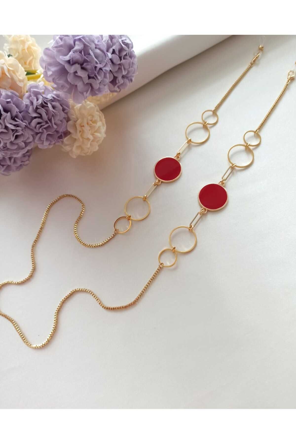 ZeZe Tasarım Handmade By Hülya-Glasses Chain 3